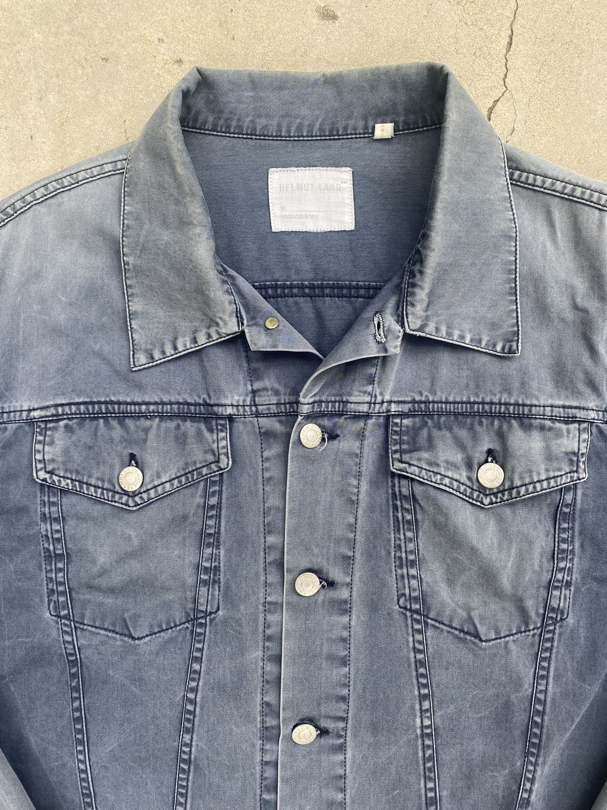 Helmut Lang 1998 Type 3 Faded Jacket Size US L / EU 52-54 / 3 - 2 Thumbnail