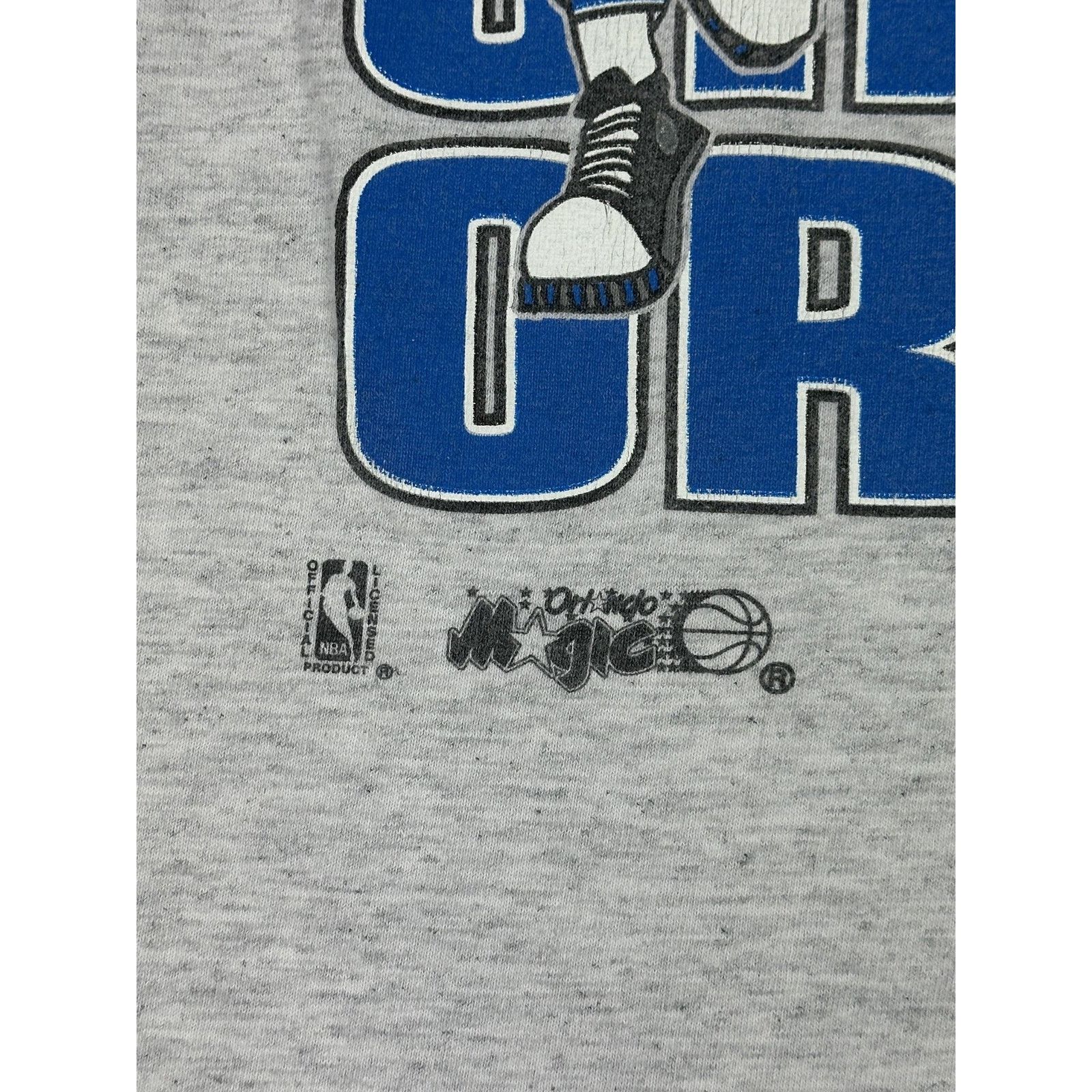 Nutmeg Orlando Magic Shirt Mens L Gray Wizard Cartoon Nutmeg USA 90 Size US L / EU 52-54 / 3 - 8 Thumbnail
