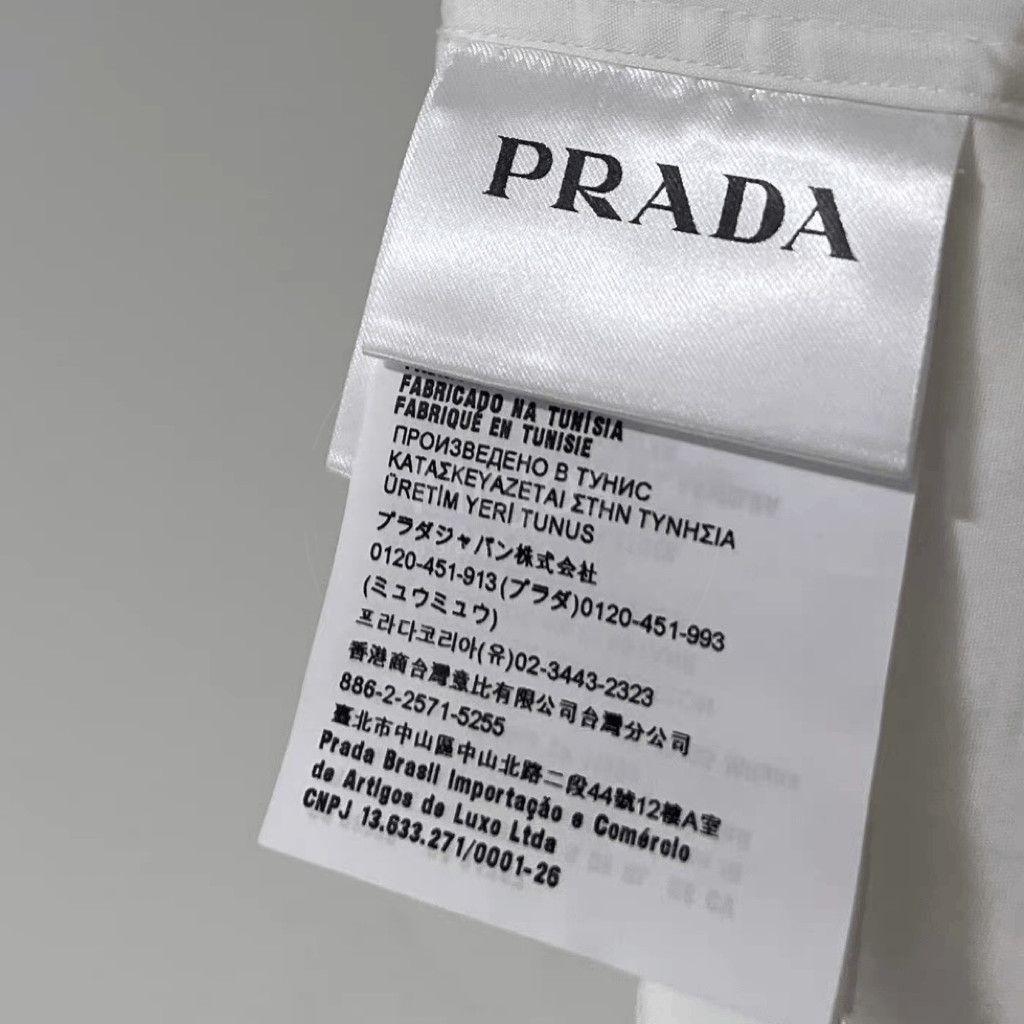 Prada Sz 41 Prada Classic Plain Shirt-2508 Size US L / EU 52-54 / 3 - 5 Thumbnail