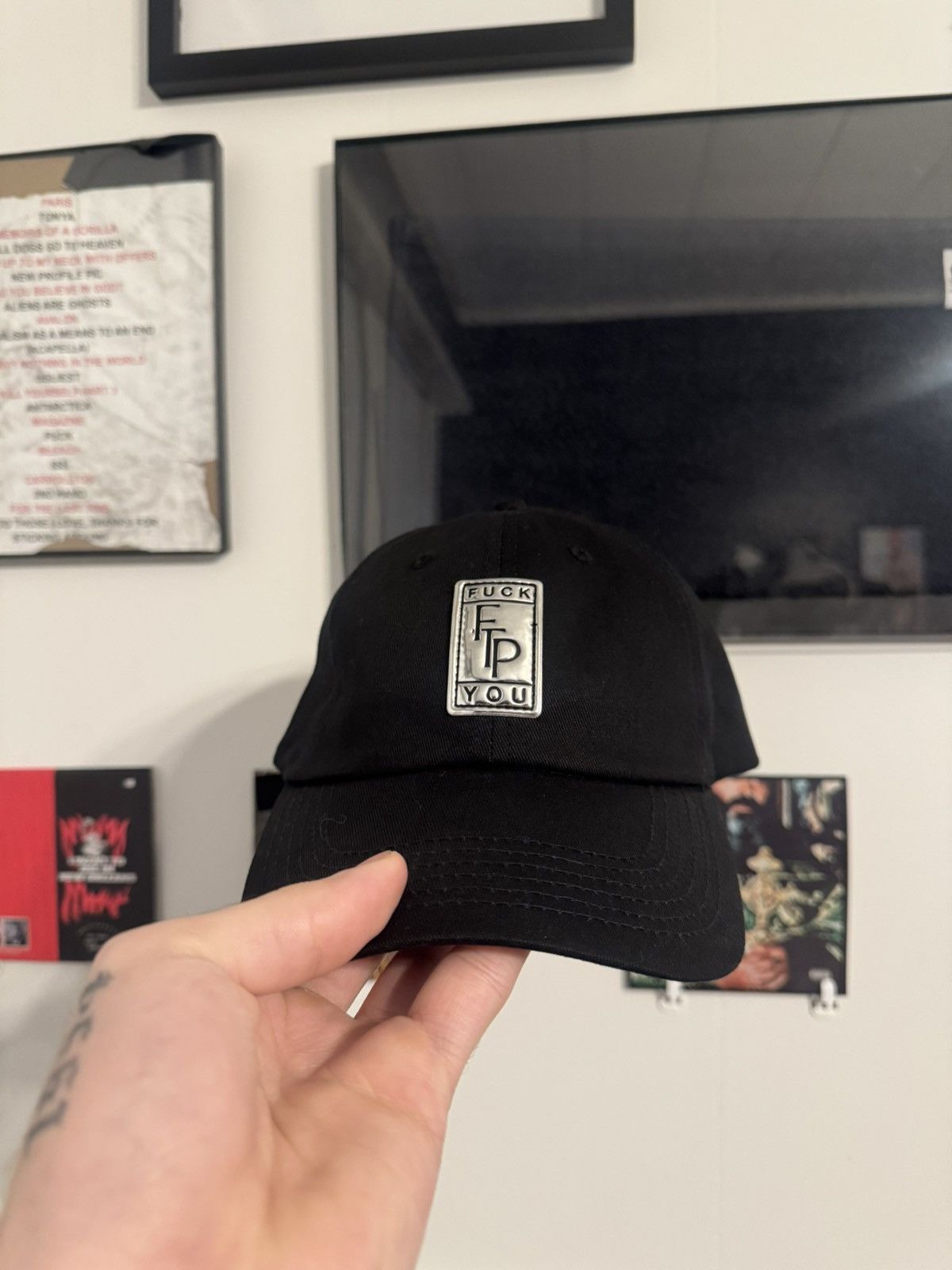 Fuck The Population FTP hat from 2024 drop Size ONE SIZE - 3 Thumbnail