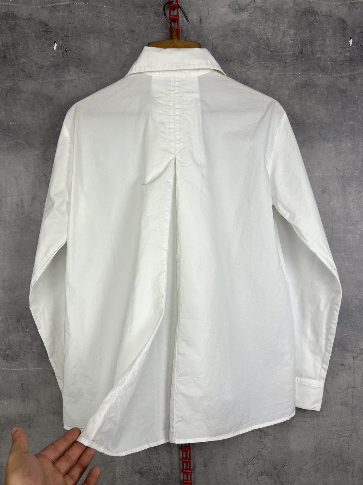 Maison Margiela Maison Margiela Women’s White Button Down Top Shirt Size 36 Size XS / US 0-2 / IT 36-38 - 4 Thumbnail