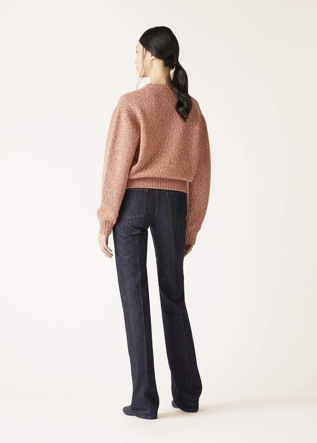 Loro Piana o1w1db10825 FAO6209 Mastallone Crewneck Sweater in Brown Size L / US 10 / IT 46 - 5 Thumbnail