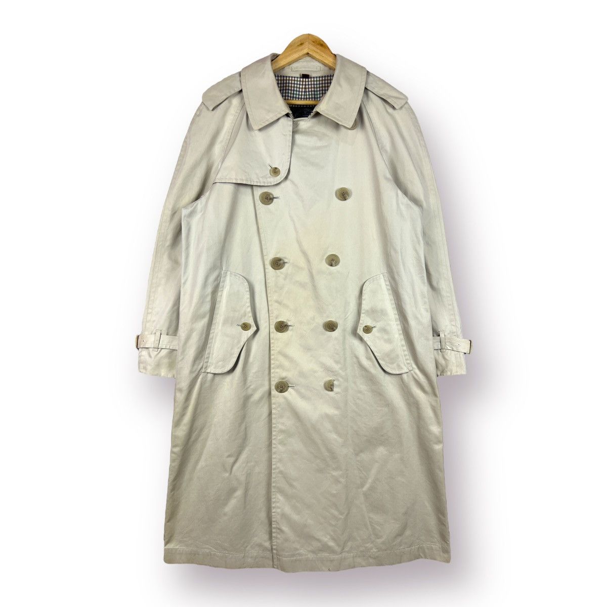 J. Press 🔥 J.PRESS NEW YORK BEIGE TRENCH COAT Size US L / EU 52-54 / 3 - 2 Thumbnail