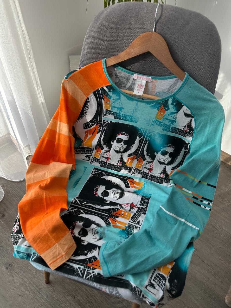 Japanese Brand × Vintage Vintage Custo Barcelona Printed Long Sleeve W’S Size M / US 6-8 / IT 42-44 - 12 Thumbnail