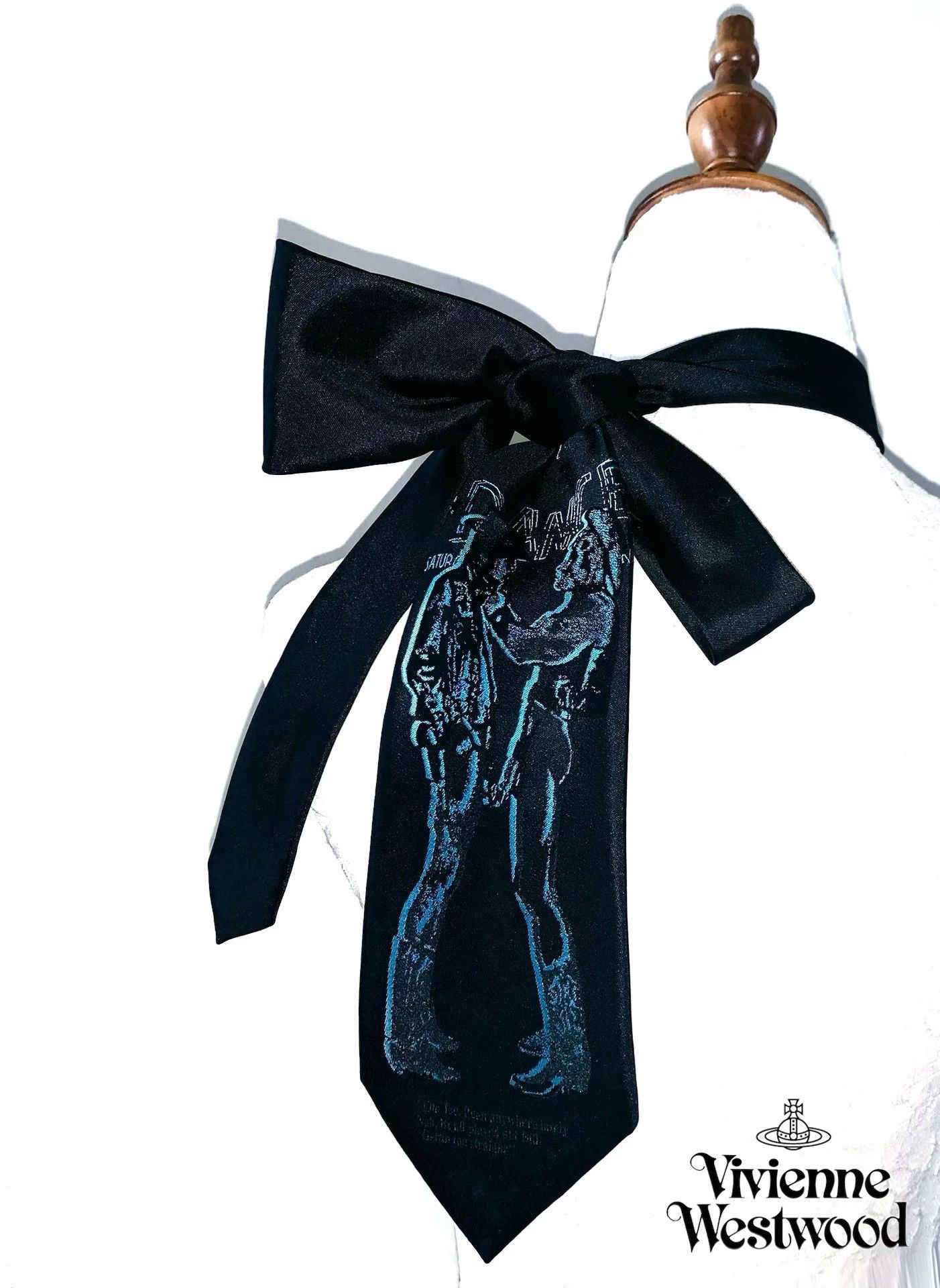 Vivienne Westwood VW x Tom Two Cowboys Printed Tie (LTD, ARCH, NR) Size ONE SIZE - 1 Thumbnail