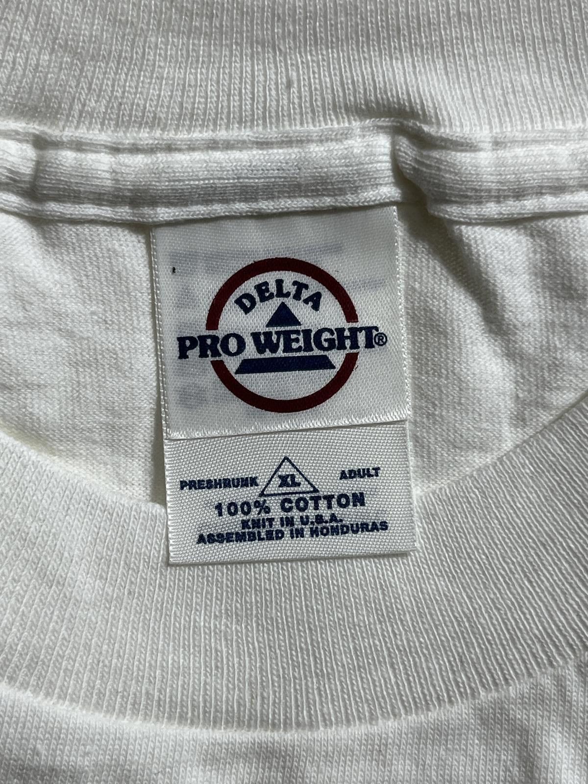 Designer y2k Biohazard - Warning Label T-Shirt - 2002 - XL Size US XL / EU 56 / 4 - 2 Thumbnail