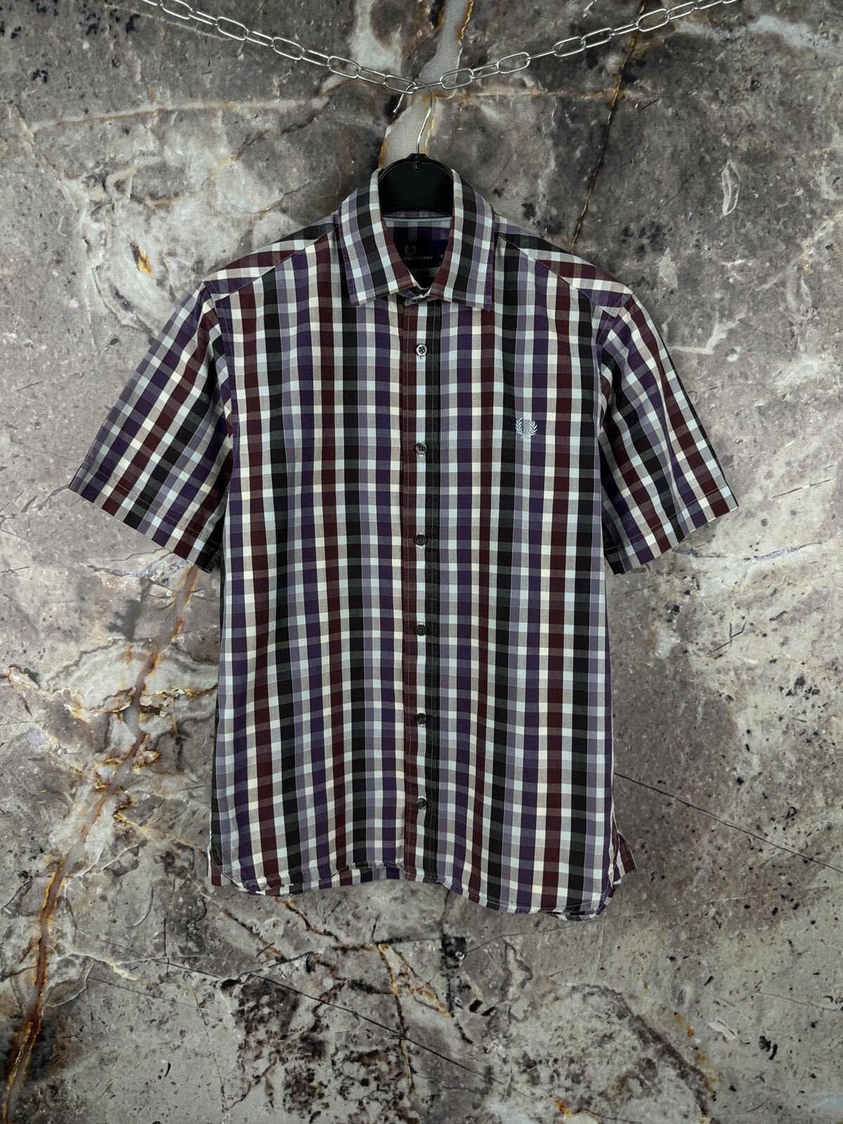 Fred Perry Men’s Fred Perry Shirt With Short Sleeves Streetwear Size S Size US S / EU 44-46 / 1 - 1 Thumbnail