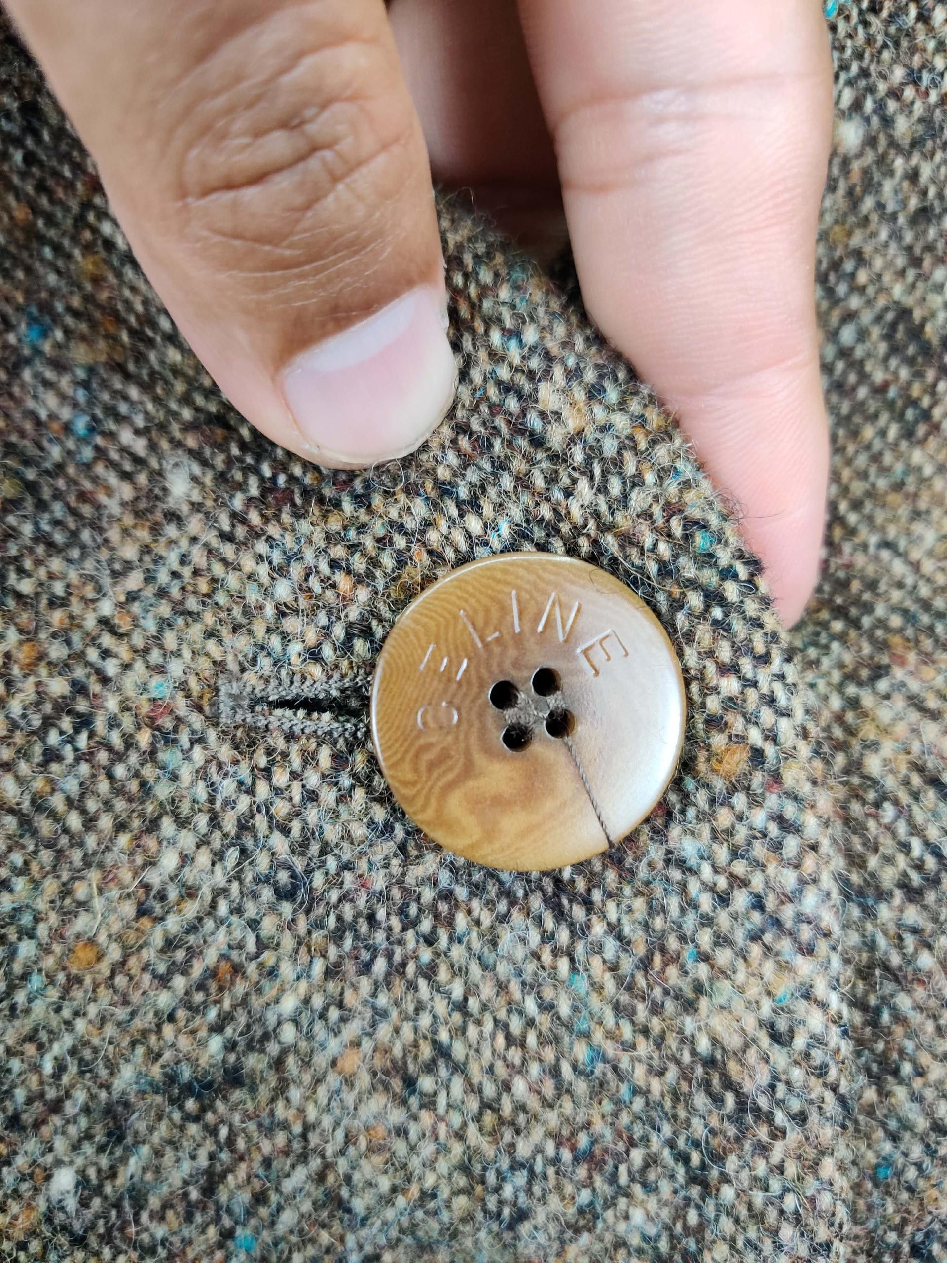 Celine Celine Paris Wool Tweed Coat Jacket Size S / US 4 / IT 40 - 8 Thumbnail