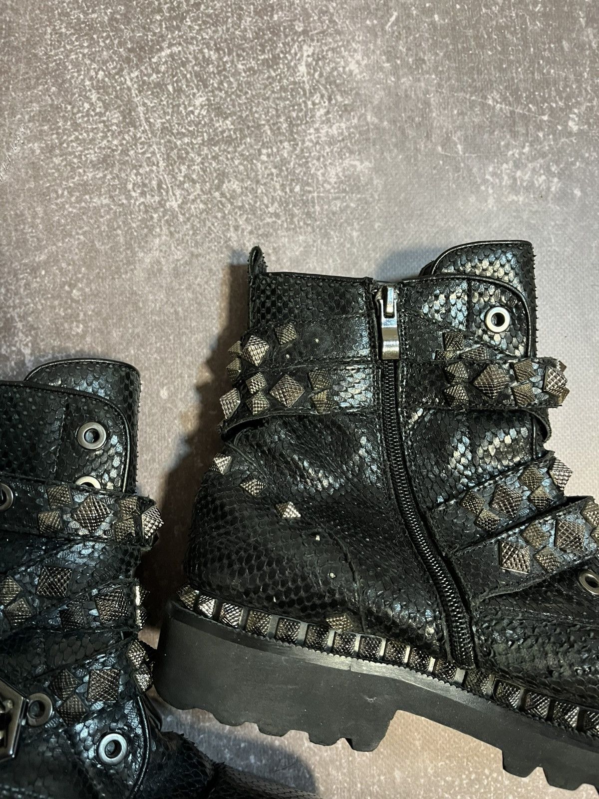 A.S.98 RARE Strap Studded Like AS 98 Airstep Vintage Ankle Boots Size US 9 / IT 39 - 11 Thumbnail