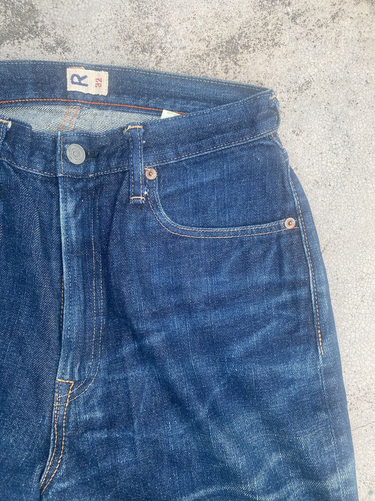 45rpm × Japanese Brand Japanese Brand 45rpm Loose Clawmark Denim Size US 27 - 3 Thumbnail