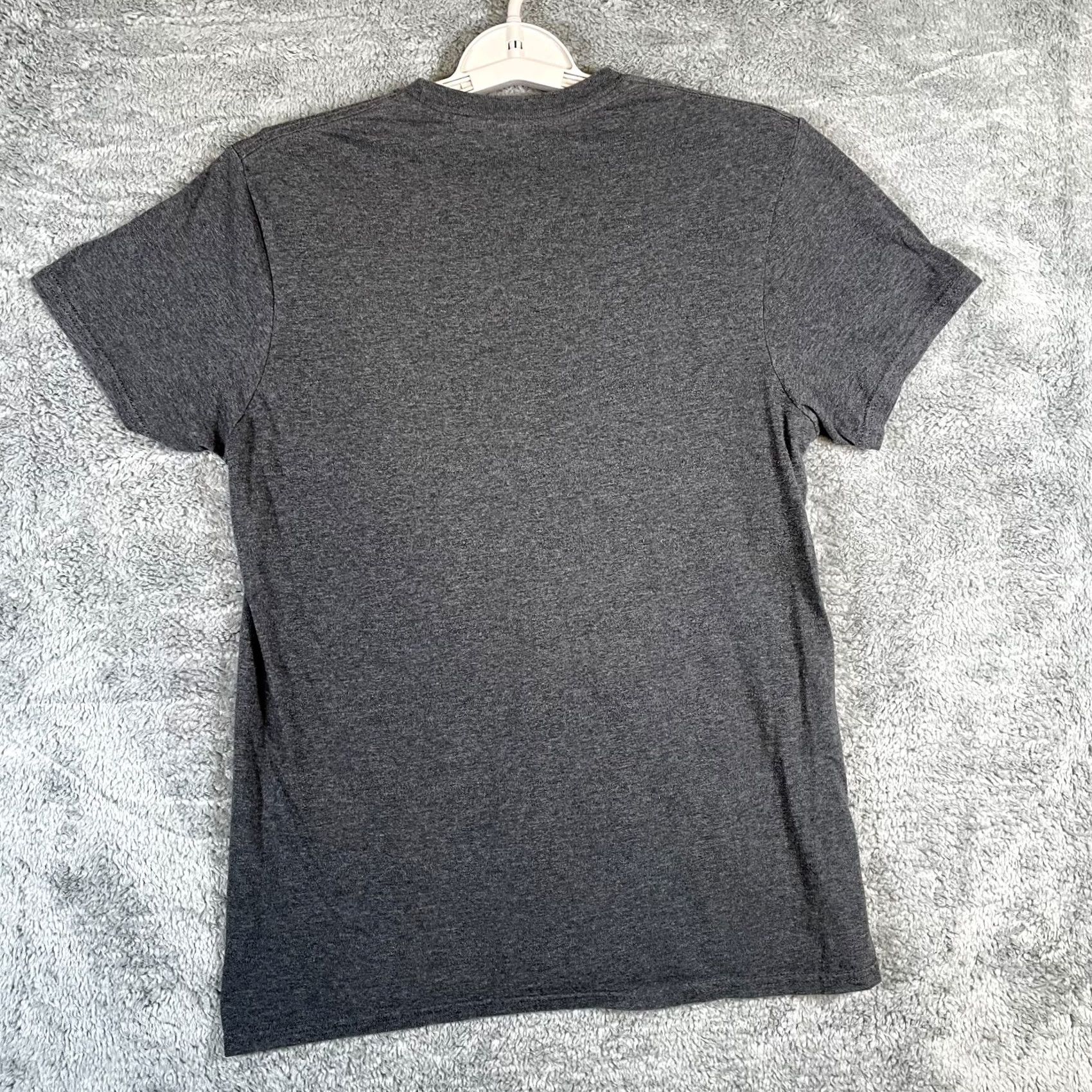 Disney Disney Lion King T Shirt Mens Small Gray Graphic Lion Face Front Print Cotton Polyester Crew Neck Short Sleeve Graphic Size US S / EU 44-46 / 1 - 7 Thumbnail