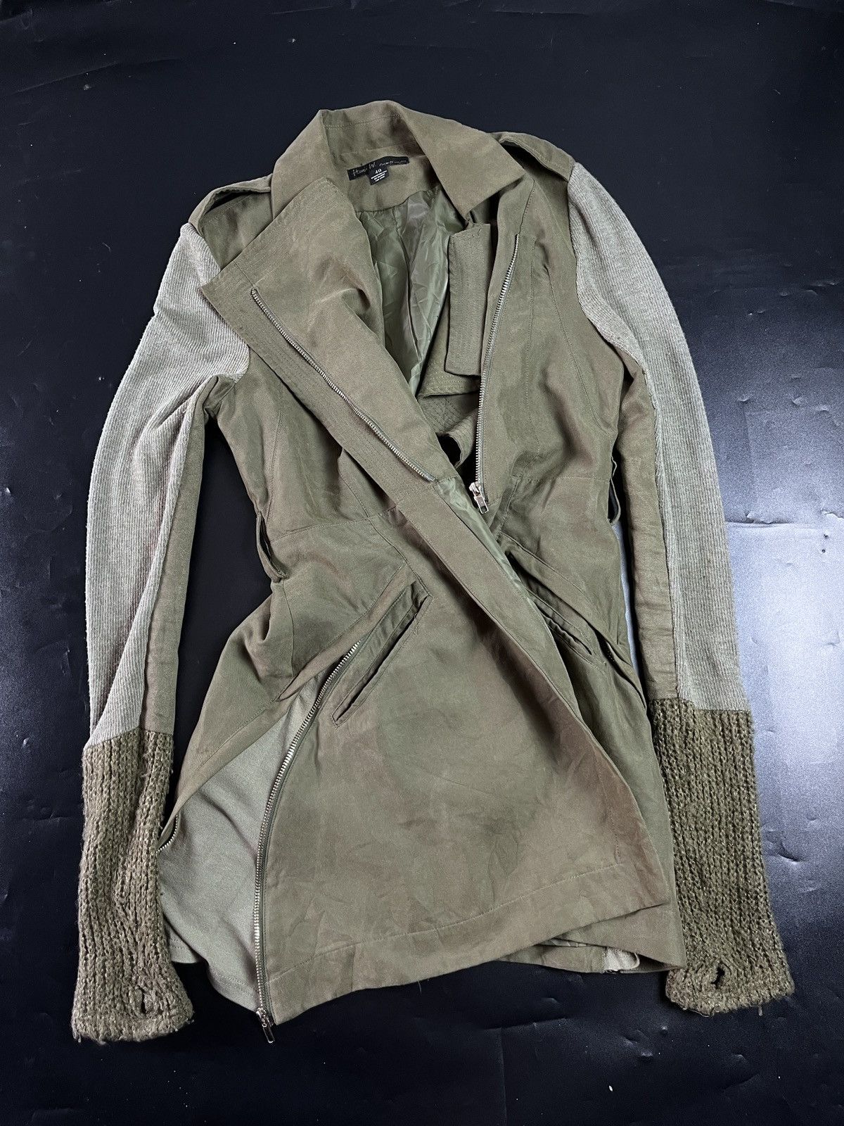 Japanese Brand Asyemmetric Lgb Style jacket by Hanii W Size US L / EU 52-54 / 3 - 6 Thumbnail