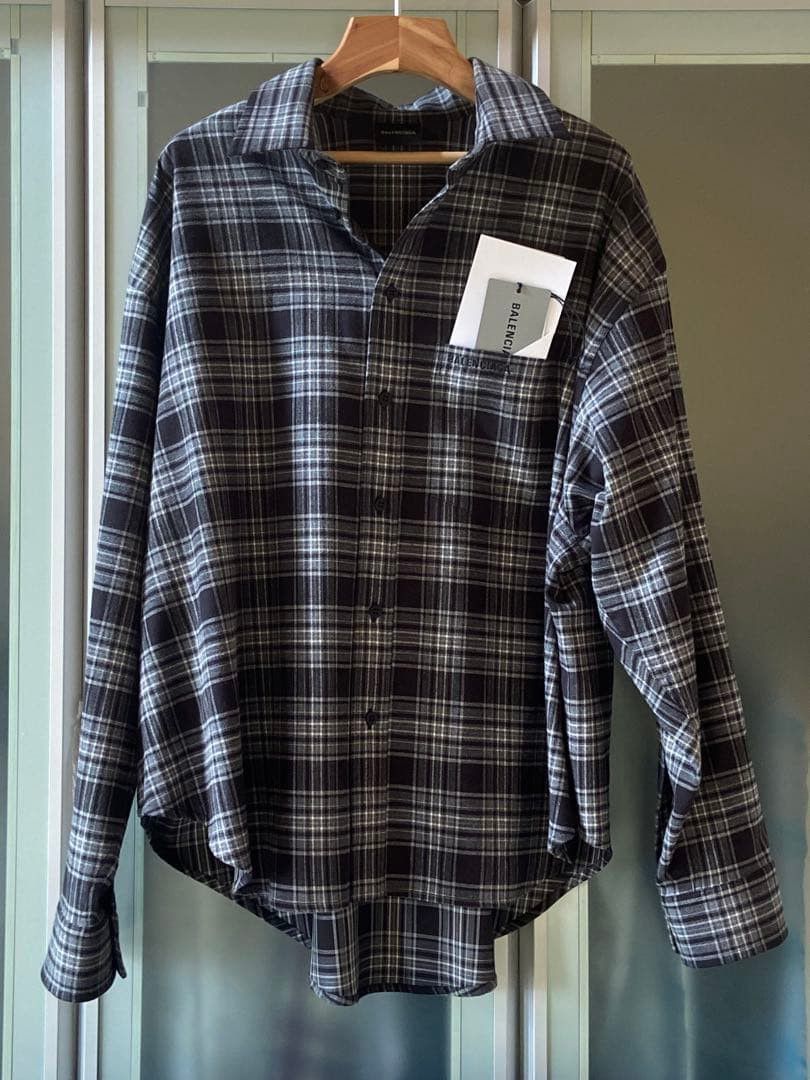 Balenciaga Balenciaga 2025 Winter Flannel Shirt Size US S / EU 44-46 / 1 - 1 Thumbnail