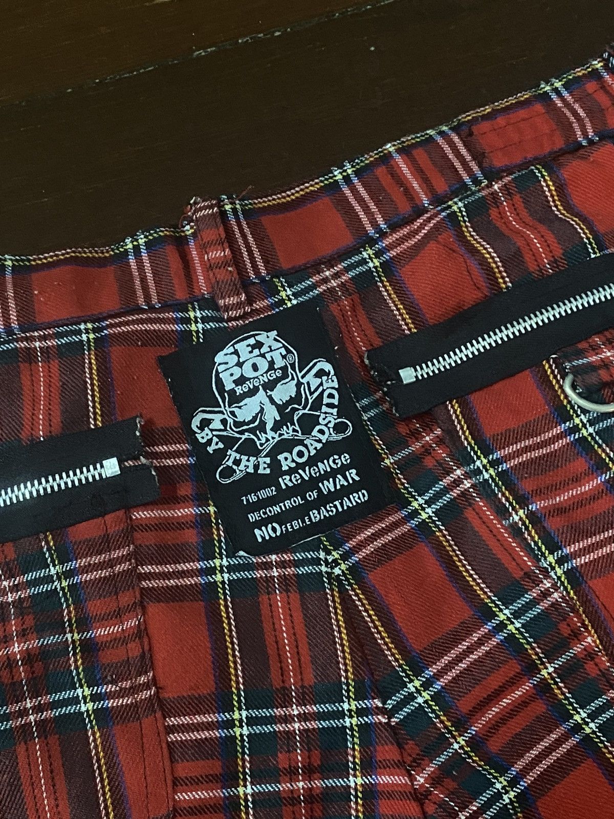 Japanese Brand × Seditionaries SEX POT REVENGE Japanese Red Punk Style cw21 Size US 33 - 16 Thumbnail