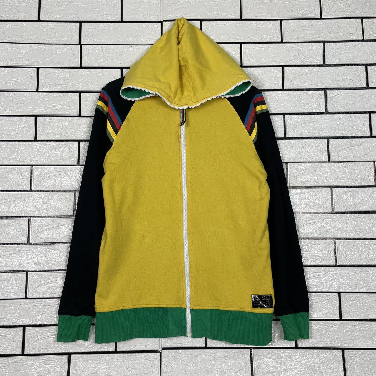 Adidas Adidas Color Block Reversible Zipper Hoodie Jacket Size US S / EU 44-46 / 1 - 17 Thumbnail