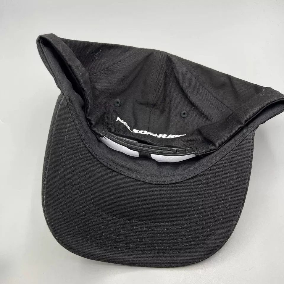 Other Nelson Rigg Hat Men Black Motorcycle Route One Snap Back Cap Size ONE SIZE - 4 Thumbnail