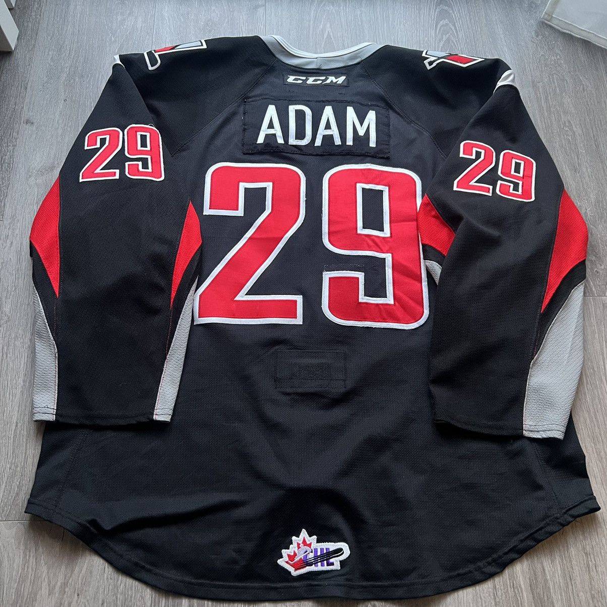 Vintage Vintage Moose Jaw warriors Hockey Jersey Game Worn Size US XL / EU 56 / 4 - 2 Thumbnail