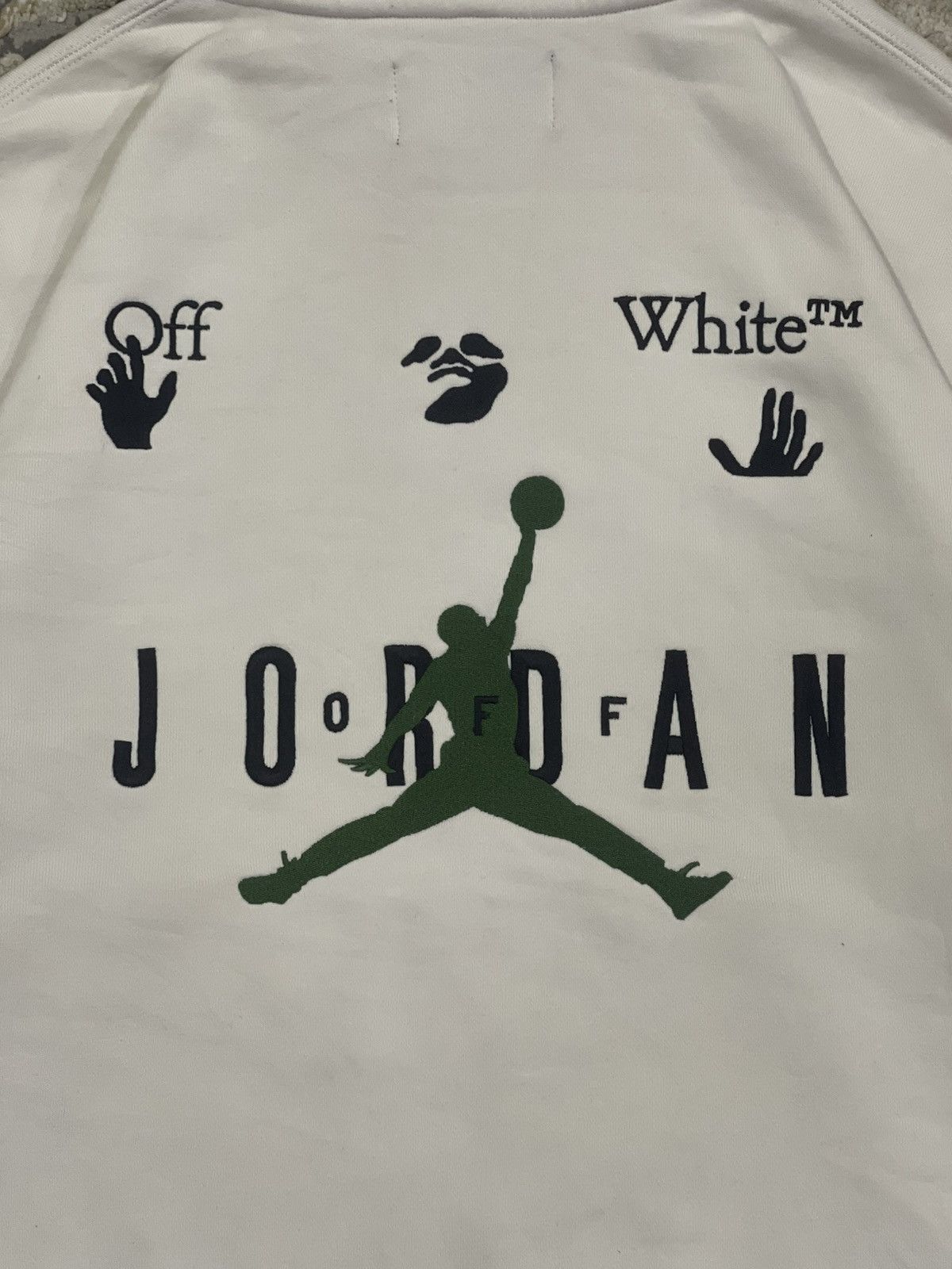 Nike × Off-White Jordan x Off White Hoodie Size US L / EU 52-54 / 3 - 3 Thumbnail