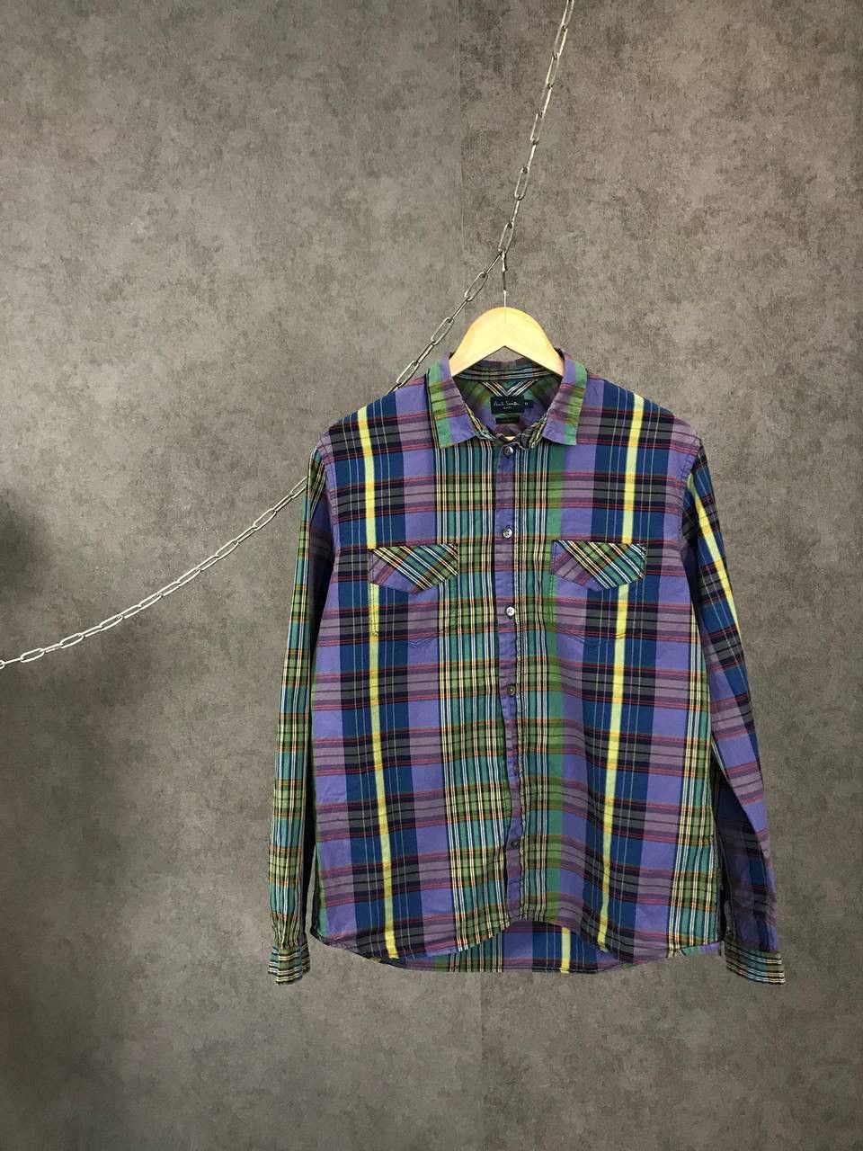 Designer Paul Smith crazy designer shirt Size US M / EU 48-50 / 2 - 1 Thumbnail