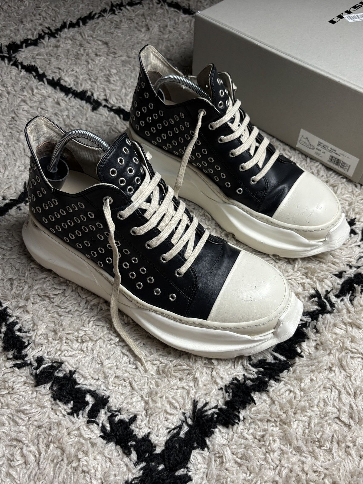 Rick Owens Drkshdw Abstract Low Black | Grailed