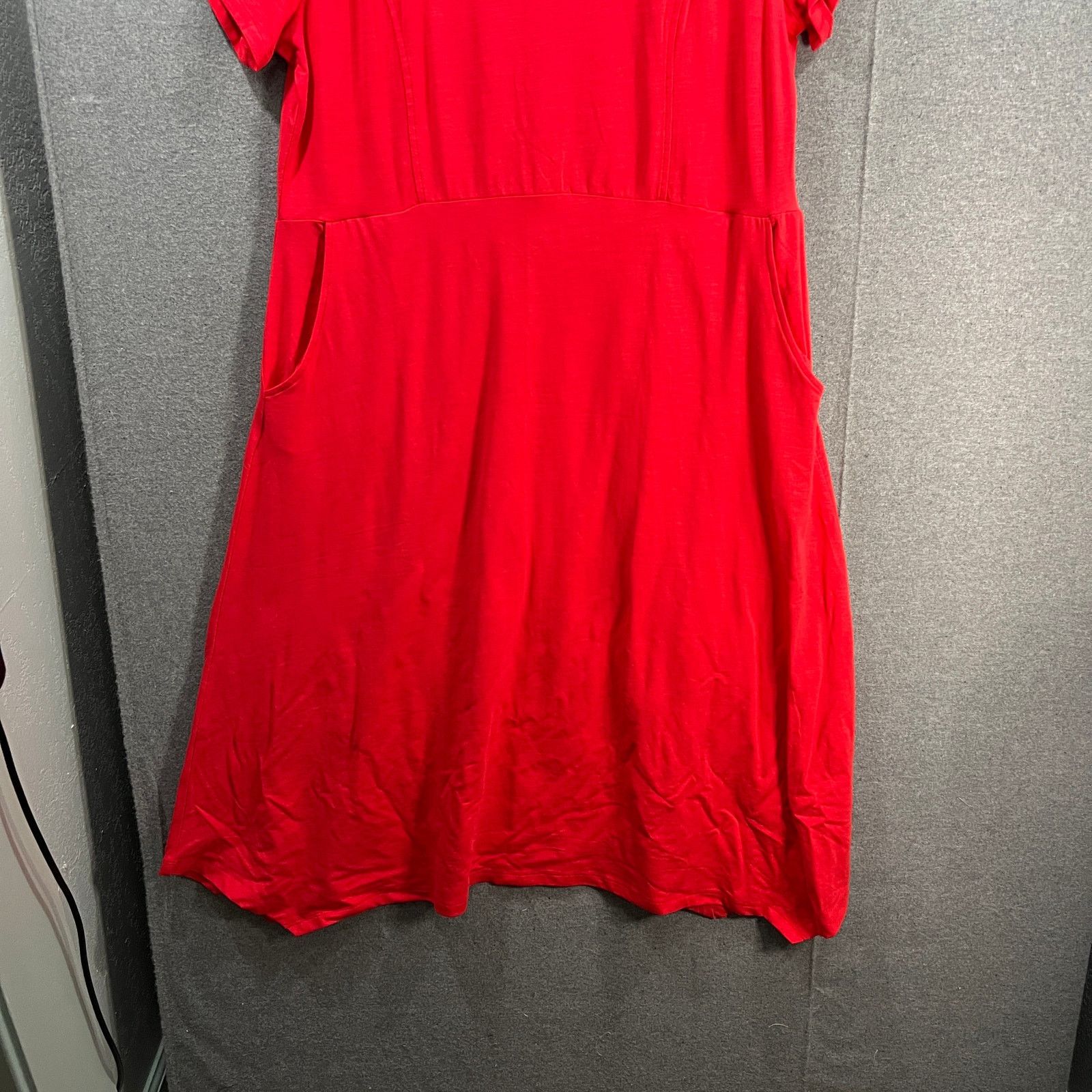 Other Joan Rivers Regular Cotton Blend Knit Midi Dress Size L / US 10 / IT 46 - 5 Thumbnail