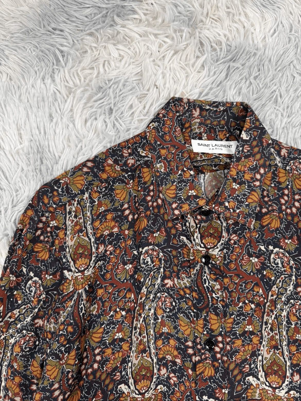 Saint Laurent Paris Saint Laurent Paris S 37 Saint Laurent Paris 16AW Flower P Size US S / EU 44-46 / 1 - 2 Thumbnail