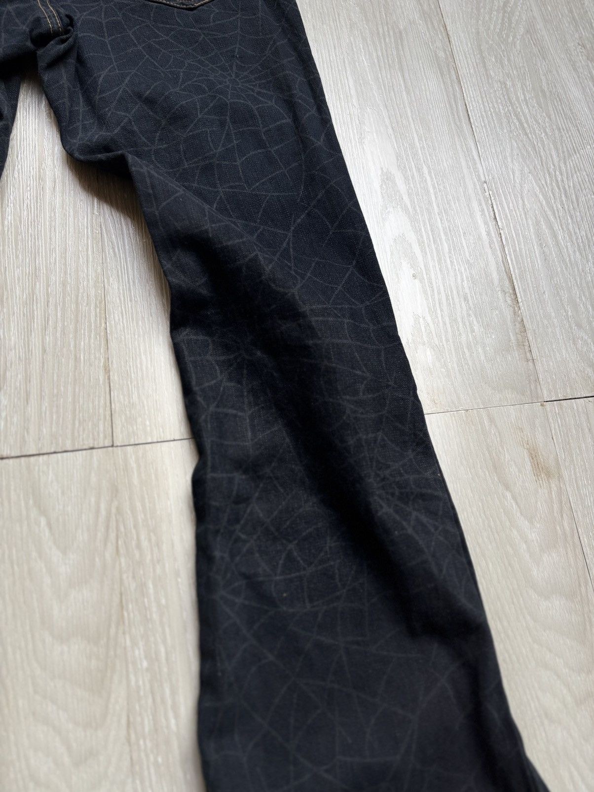 Japanese Brand Vg lace-up flare jeans Size US 26 / EU 42 - 4 Thumbnail