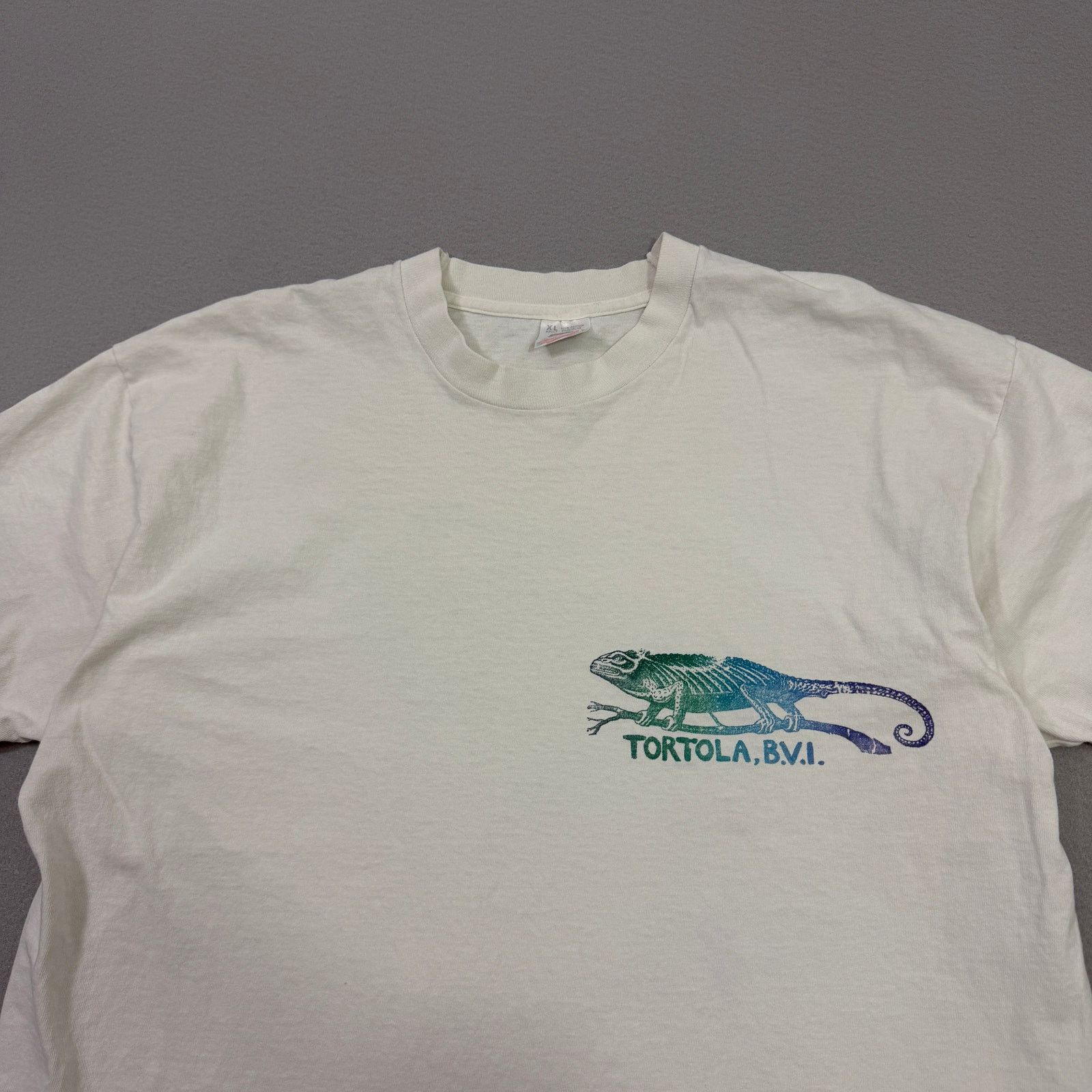 Vintage Vintage Tortola British Virgin Islands Shirt Extra Large Size US XL / EU 56 / 4 - 3 Thumbnail