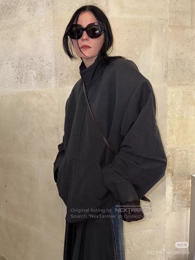 Balenciaga Balenciaga Shoulder Padded Zip-Up Blazer Size XS / US 0-2 / IT 36-38 - 5 Thumbnail