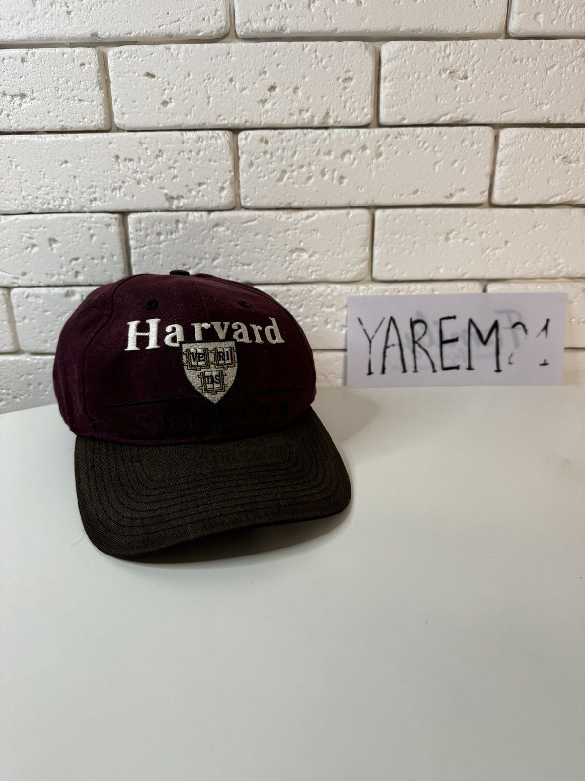 Other Harvard University Orimson cap hat Size ONE SIZE - 1 Thumbnail