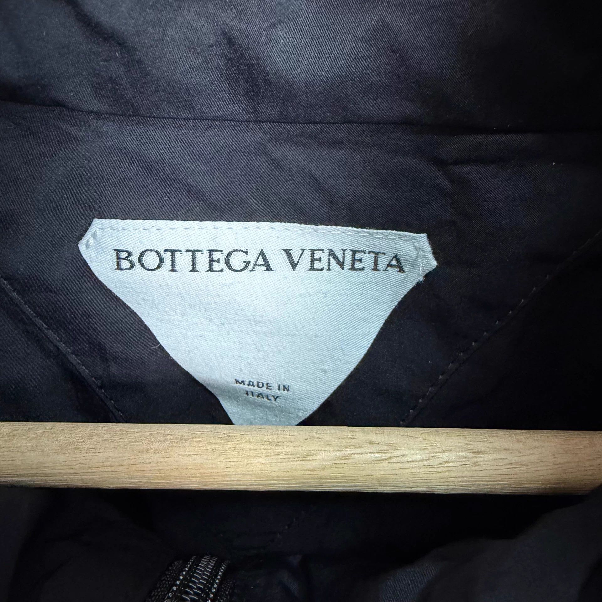 Bottega Veneta BV FW22 men's color blocked oversized hooded black XL Size US XL / EU 56 / 4 - 4 Thumbnail