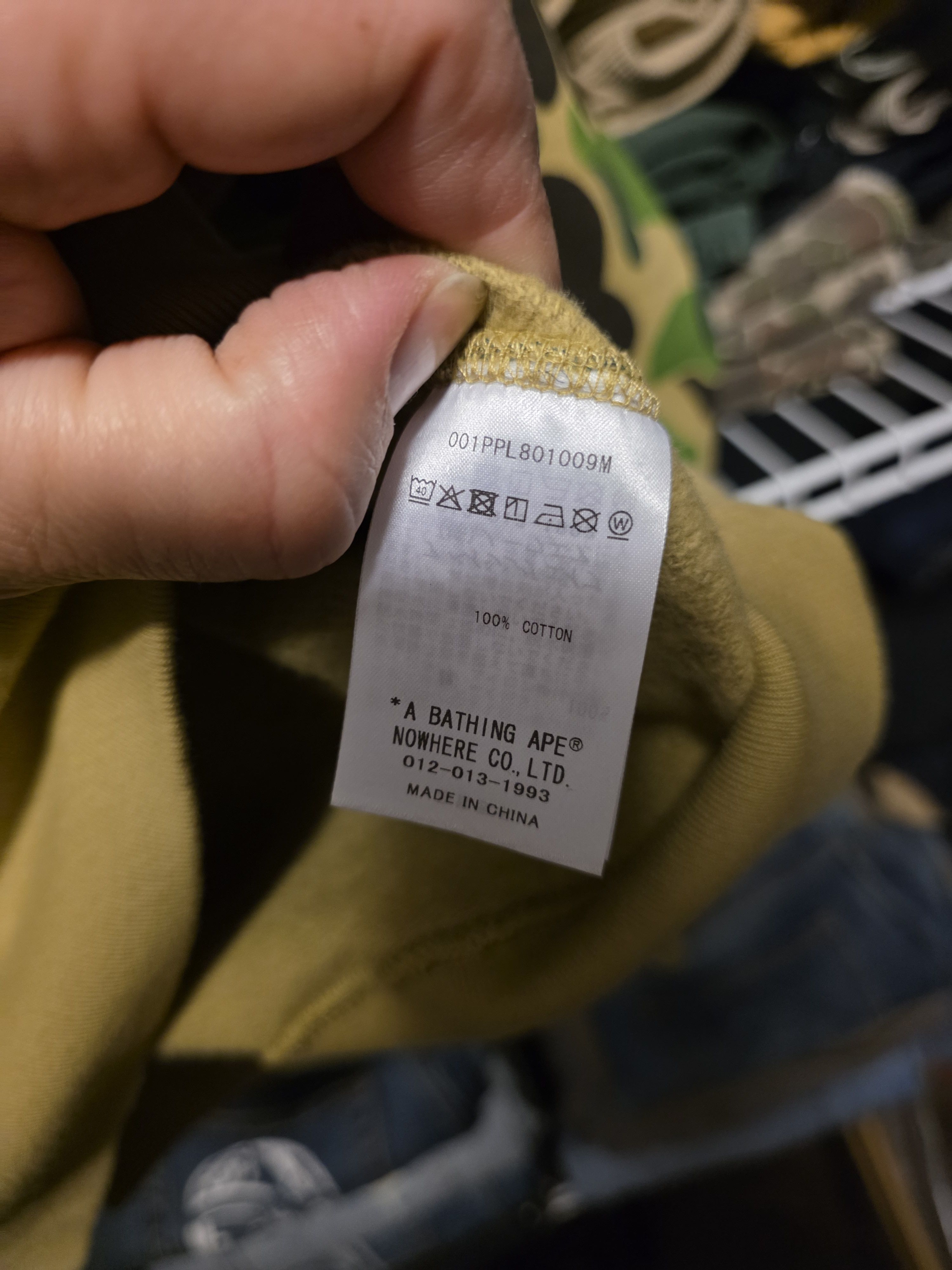 Bape Bape hoodie XXL new Size US XXL / EU 58 / 5 - 7 Thumbnail
