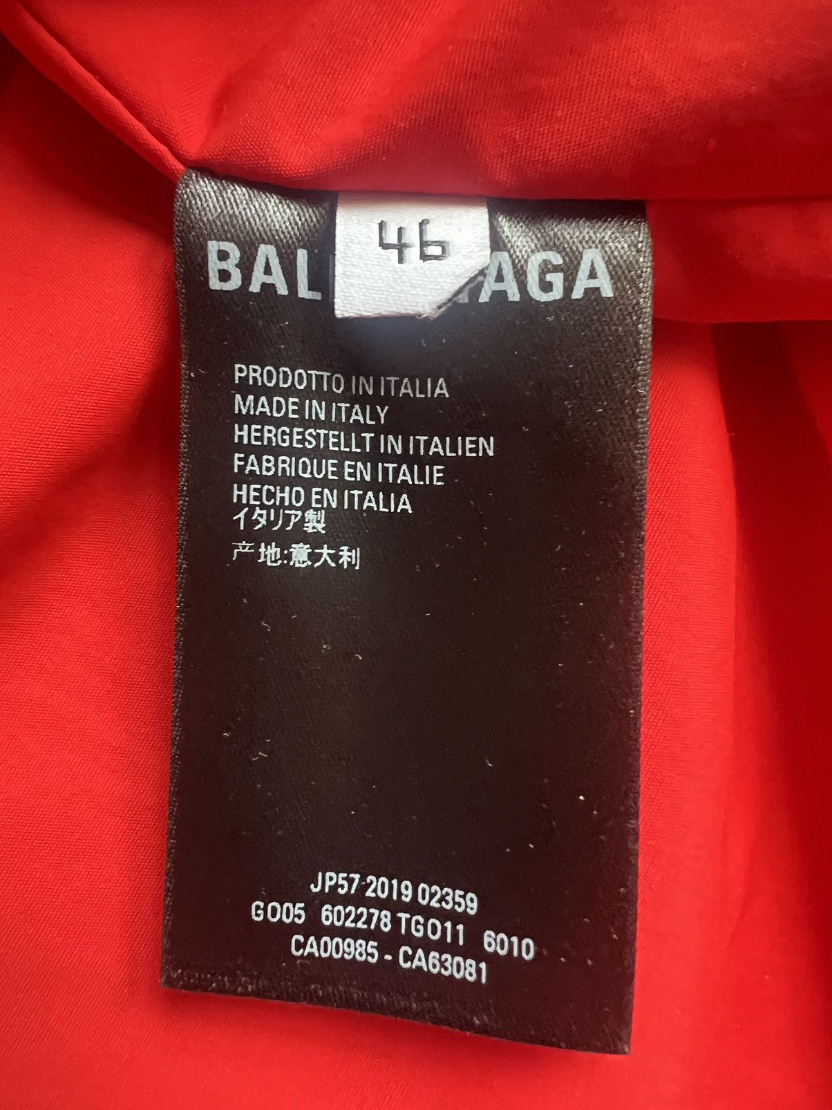 Balenciaga F/W20 Interlock Track Jacket Size US L / EU 52-54 / 3 - 7 Thumbnail