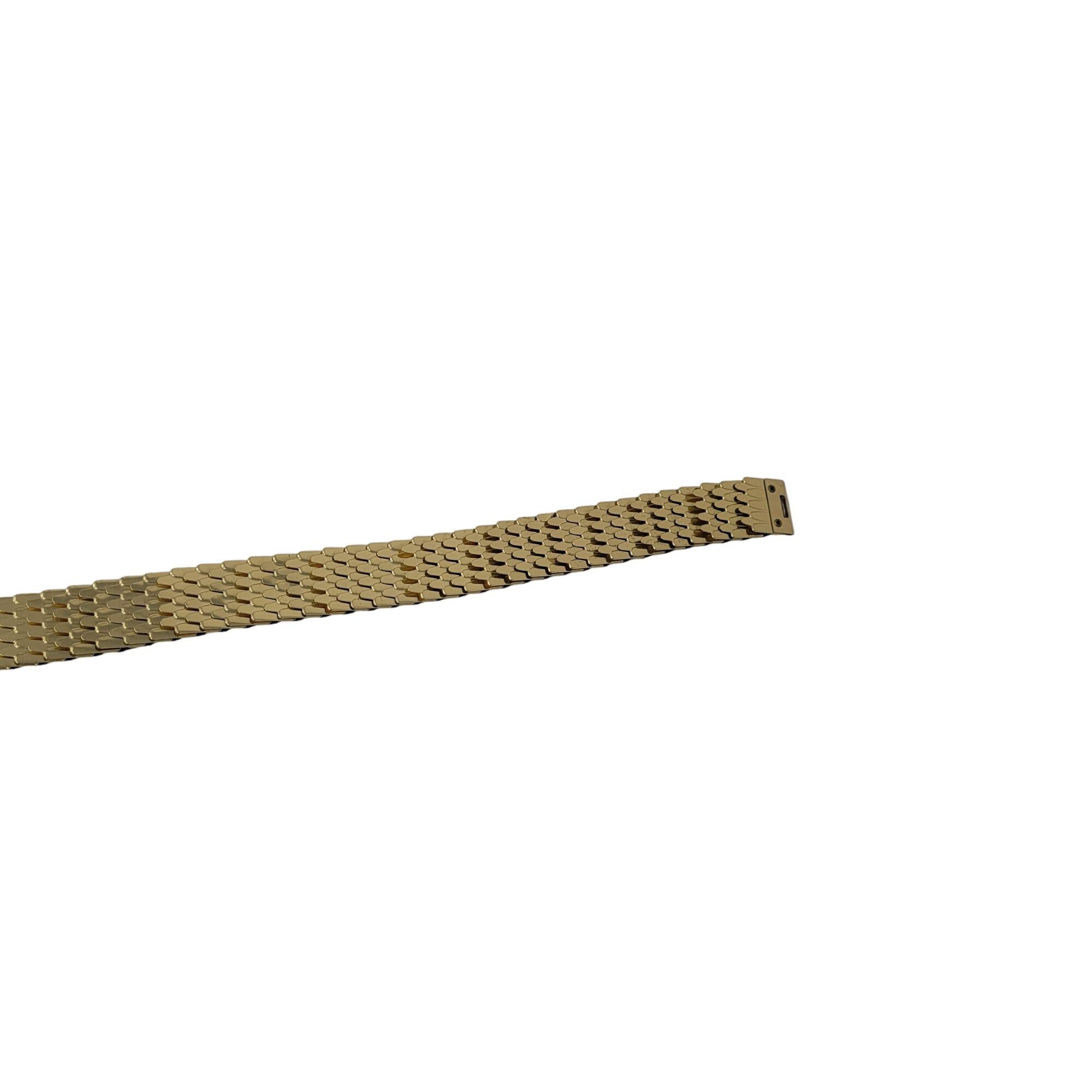 Vintage Vtg 70s Gold Metallic Snake Scale Stretch Belt Sz S Heart Bu Size ONE SIZE - 7 Thumbnail