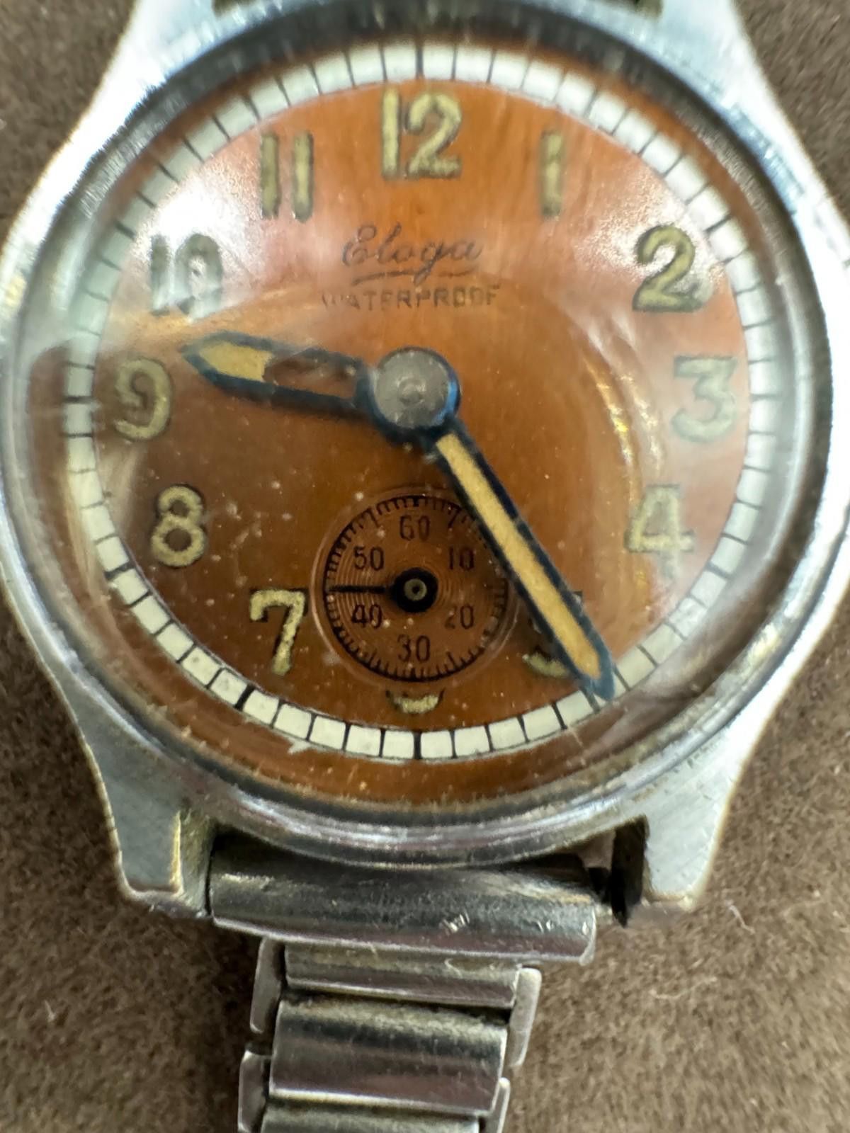 Hardcore Elegance Vintage Eloga Waterproof Swiss Watch AS 964 15 Jewels Manual Size ONE SIZE - 5 Thumbnail