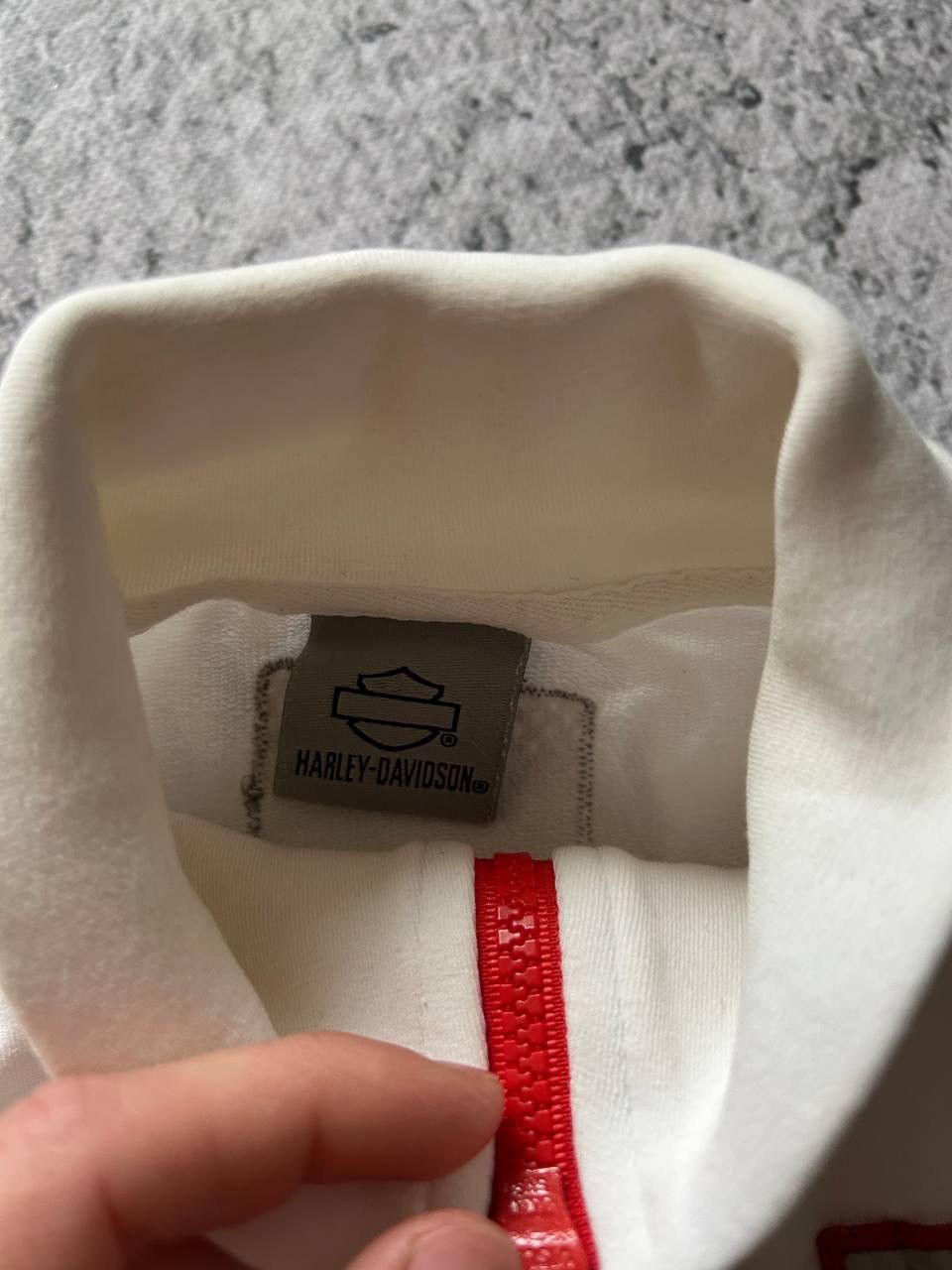 Harley Davidson × Vintage Vintage zip-hoodie Harley Davidson Size L / US 10 / IT 46 - 6 Thumbnail