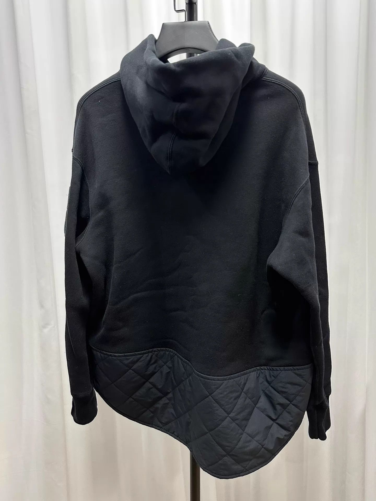 Comme des Garcons Comme des Garçons Homme Color Blocked Black Hoodie L Size US L / EU 52-54 / 3 - 5 Thumbnail