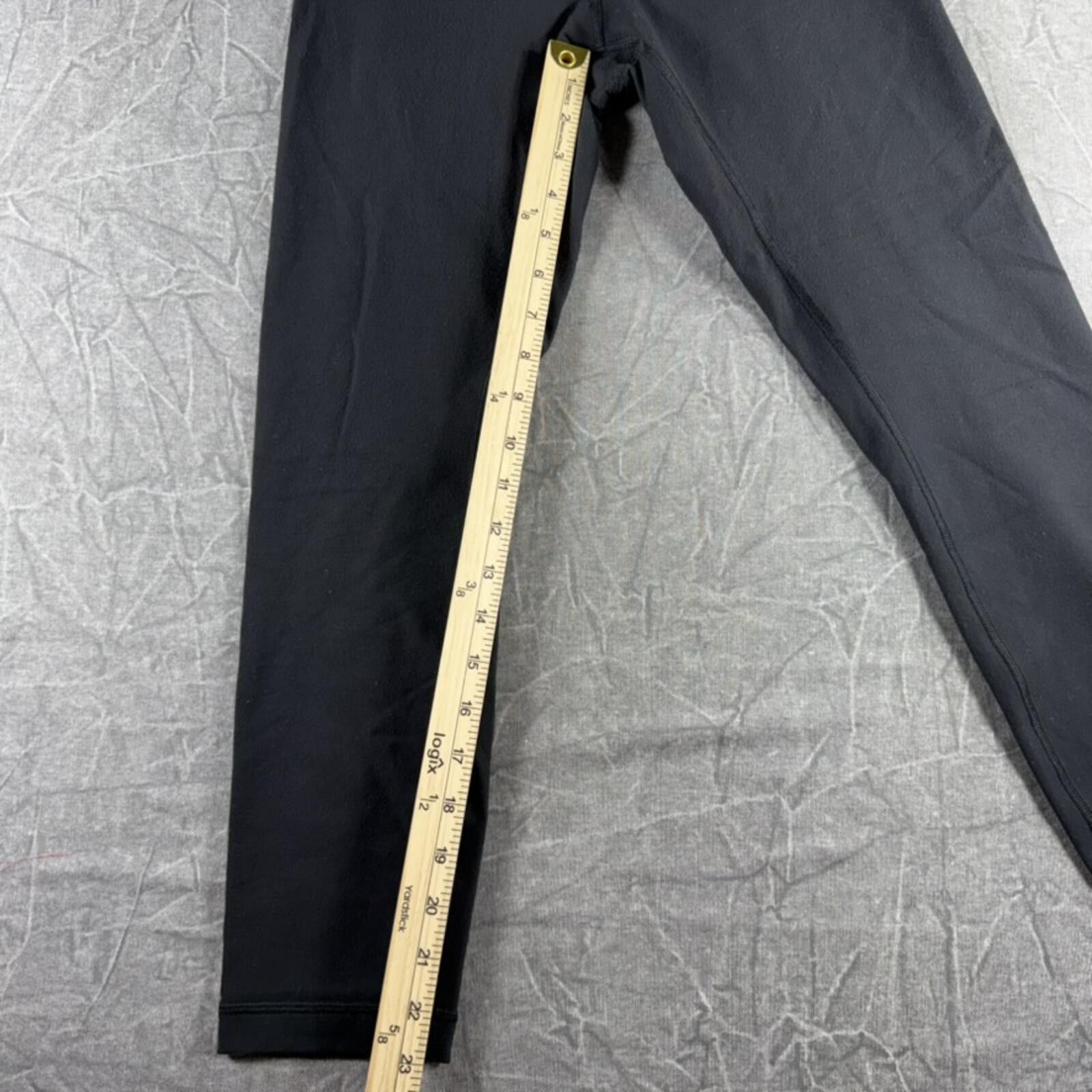 Lululemon Lululemon Pants Women's 8 Black High Rise Size 28" / US 6 / IT 42 - 3 Thumbnail