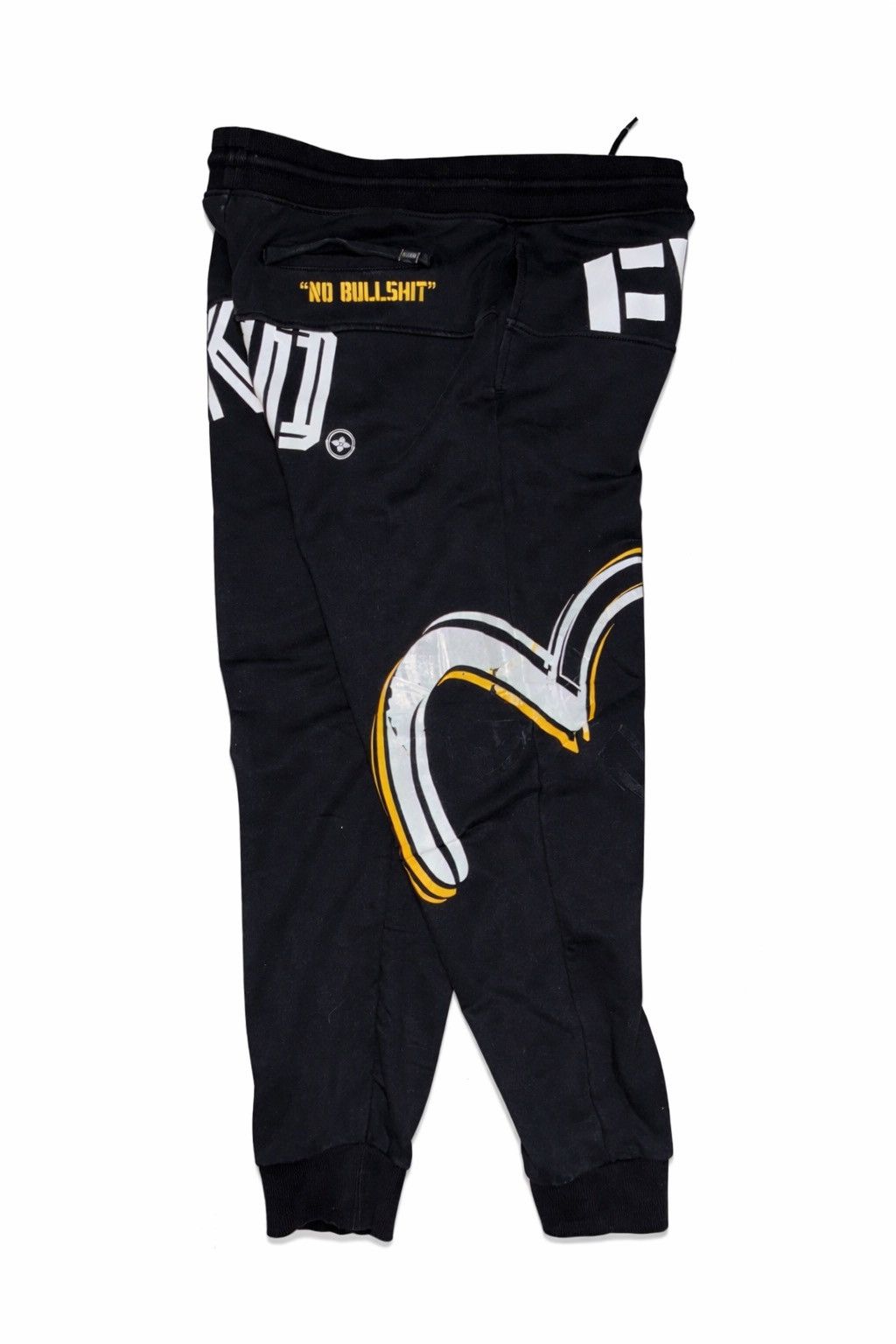 Evisu Y2K x streetwear x Evisu Kuro x spell out graphic sweatpants Size US 33 - 5 Thumbnail