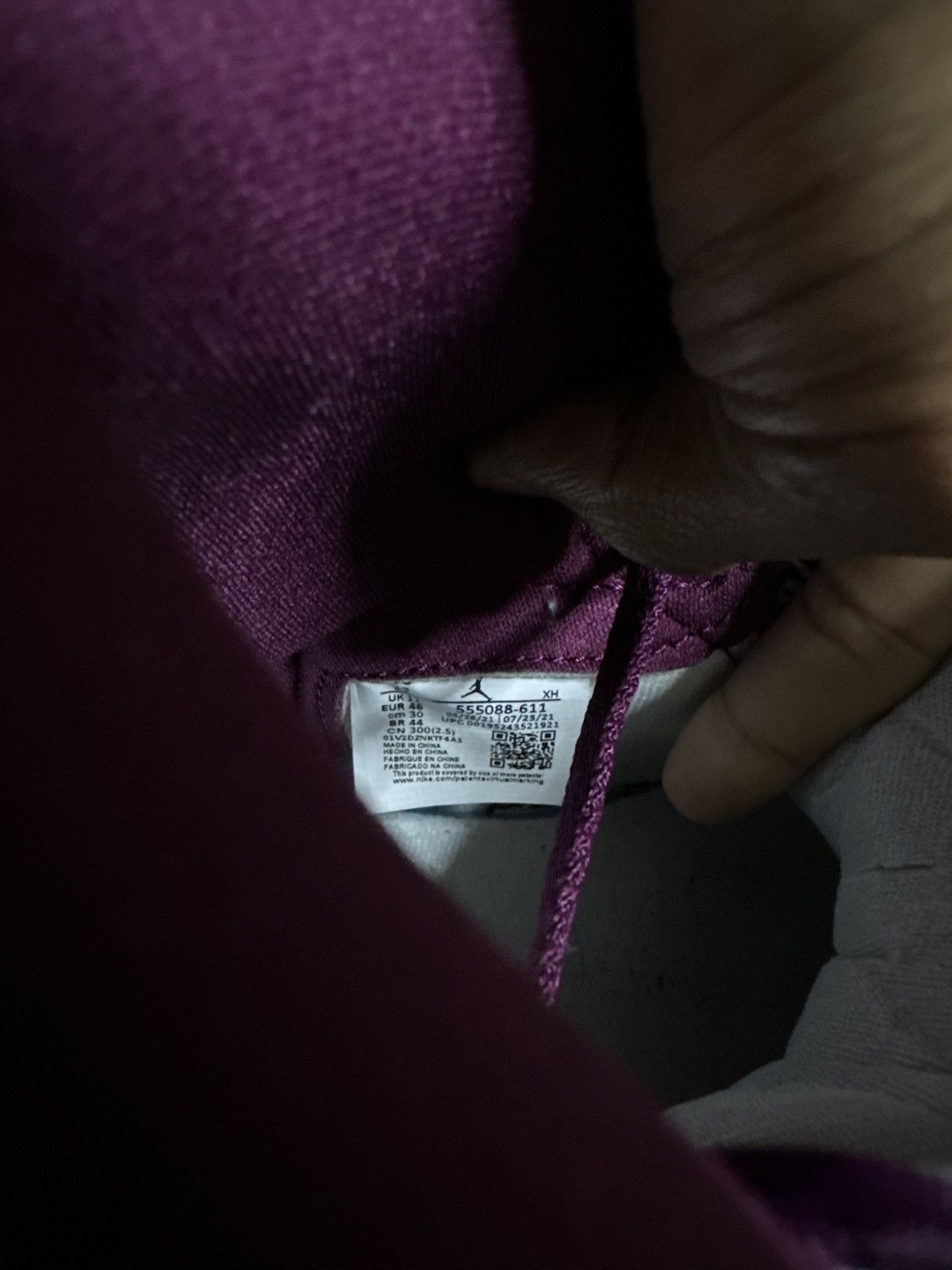 Jordan Brand Jordan 1 ‘Bordeaux’ Size US 12 / EU 45 - 5 Thumbnail