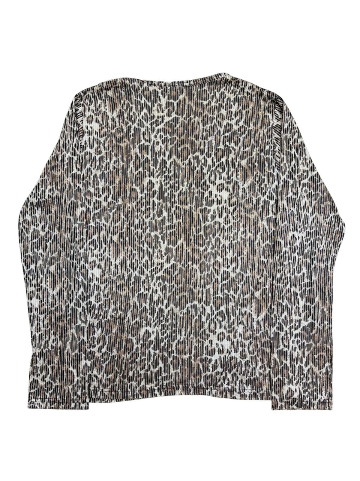 Tornado Mart 2000s Tornado Mart - Vkei Gyaru Style Leopard Long Sleeve Size US M / EU 48-50 / 2 - 2 Thumbnail
