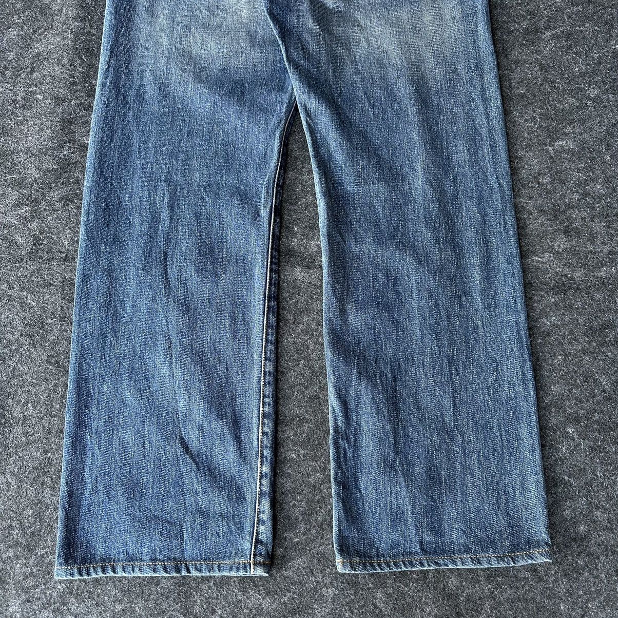 American Apparel 90s Rare Cowboy Regular Blue Washed Denim Size 36 D699 Size US 36 / EU 52 - 6 Thumbnail