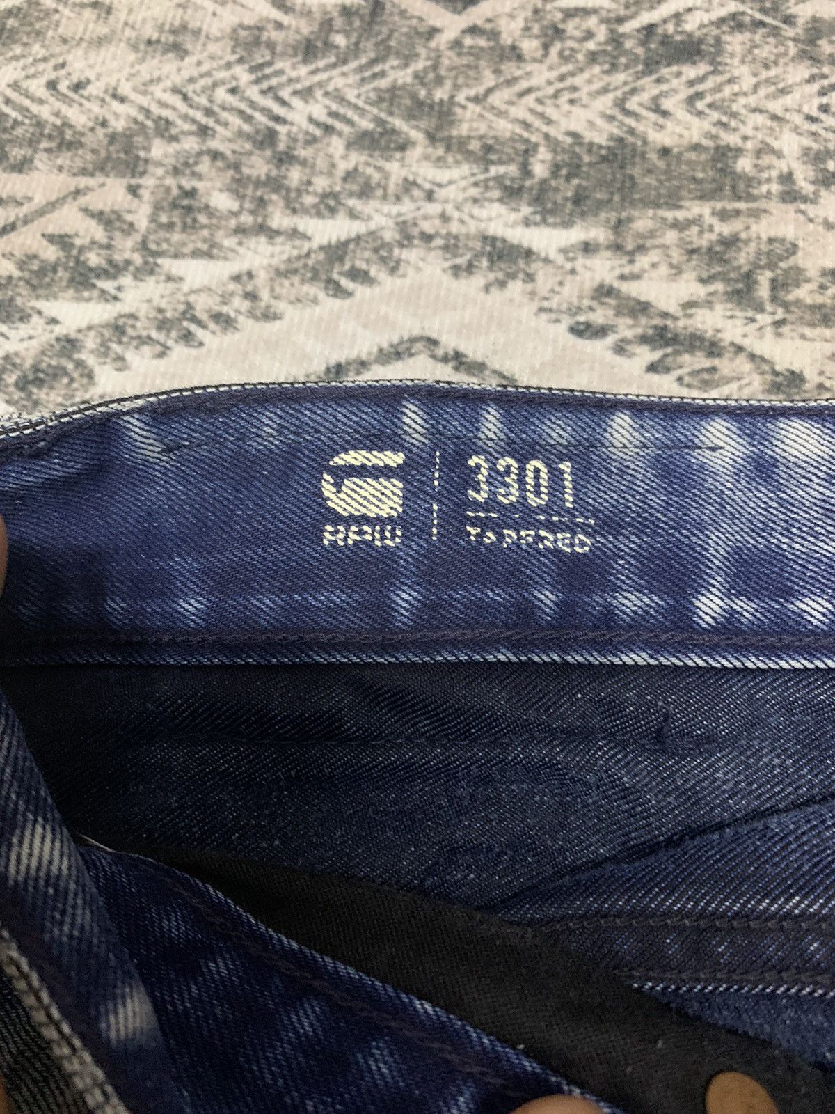 G-Star 🔥RARE🔥G STAR RAW RARE DESIGN LIKE A 90s STYLE Size US 34 / EU 50 - 8 Thumbnail
