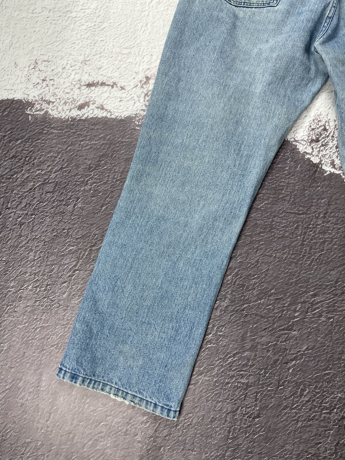 Polo Ralph Lauren Polo Ralph Lauren vintage blue faded distressed jeans denim Size US 36 / EU 52 - 13 Thumbnail
