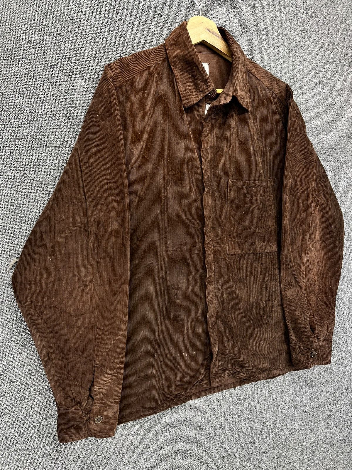 C.P. Company Vintage 90s C.P. Company Corduroi Rare Zip Up Jacket Size US L / EU 52-54 / 3 - 2 Thumbnail
