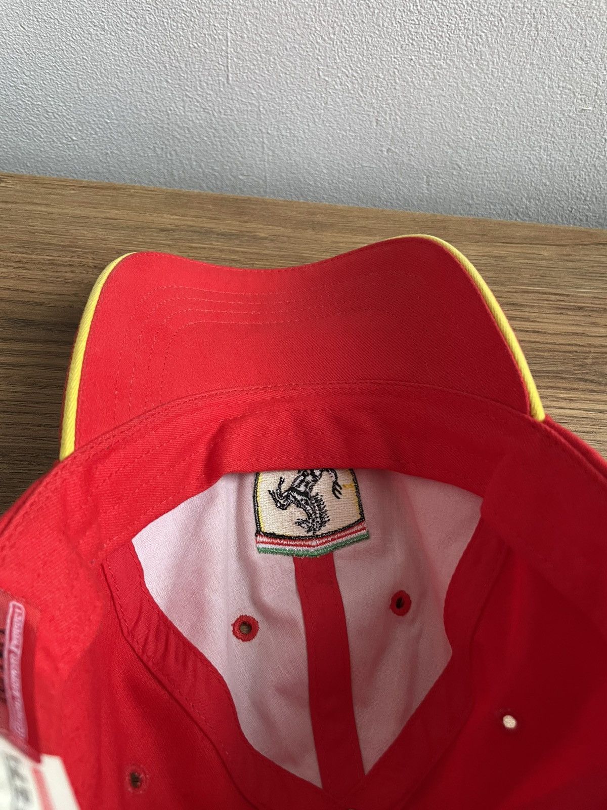 Ferrari Ferrari Vintage 90s 00s Big Logo Racing Cap Hats F1 Formula Size ONE SIZE - 8 Thumbnail