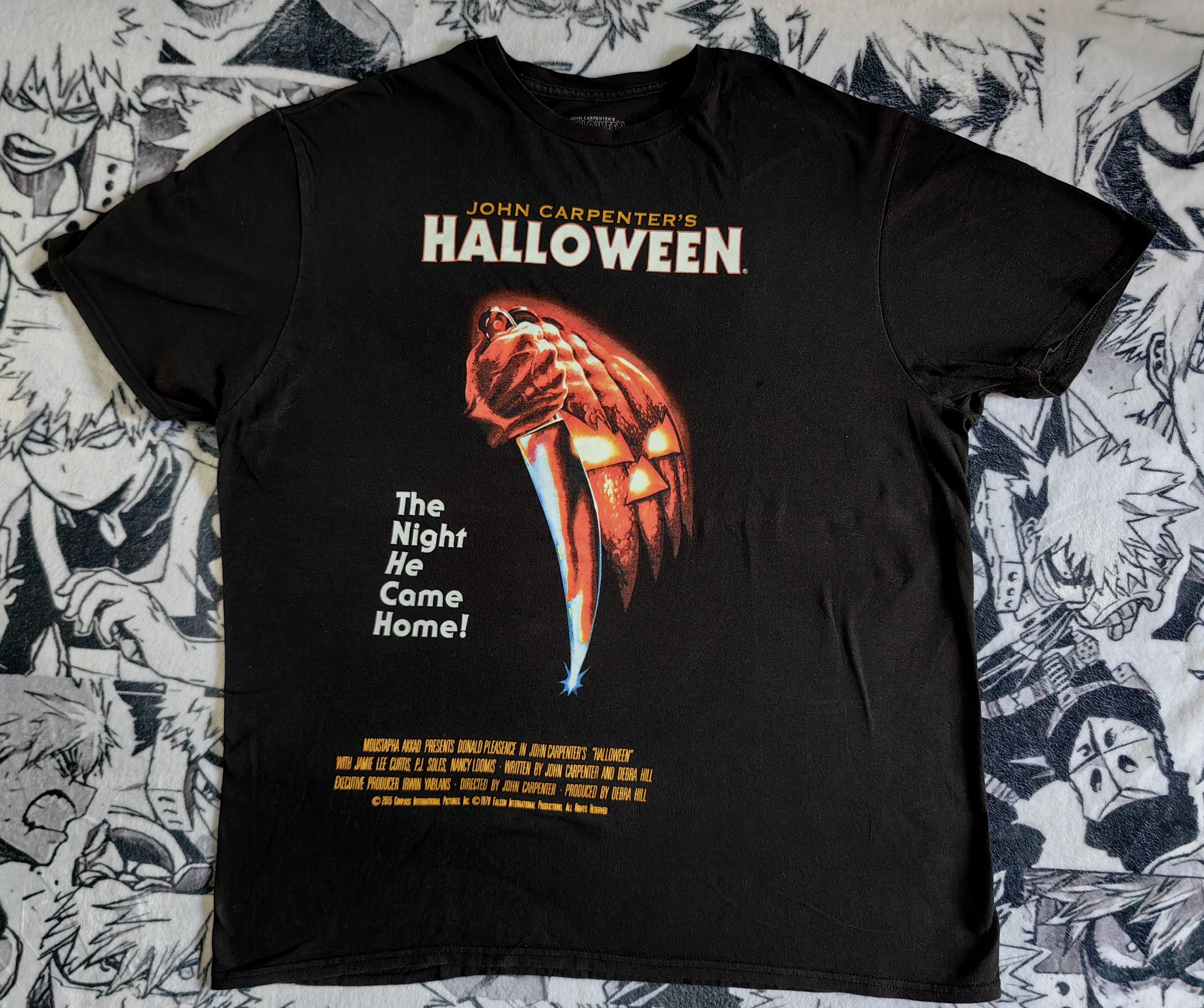 Expert Horror John Carpenter's Halloween Original Poster "The Night...“ Size US L / EU 52-54 / 3 - 1 Thumbnail
