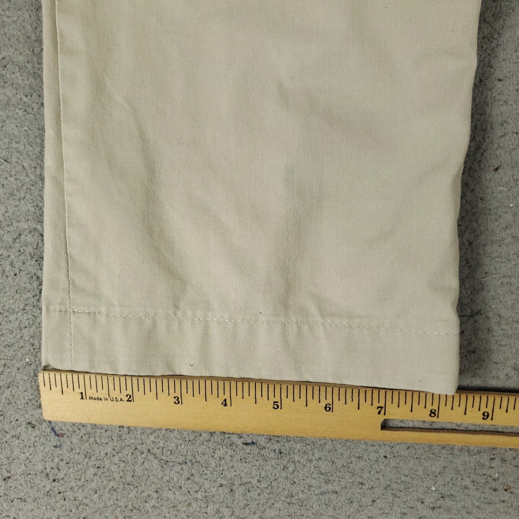 Ralph Lauren Ralph Lauren Pants Mens 38x30.5 Beige Stretch Flat Front Chino Trousers Size US 38 / EU 54 - 7 Thumbnail