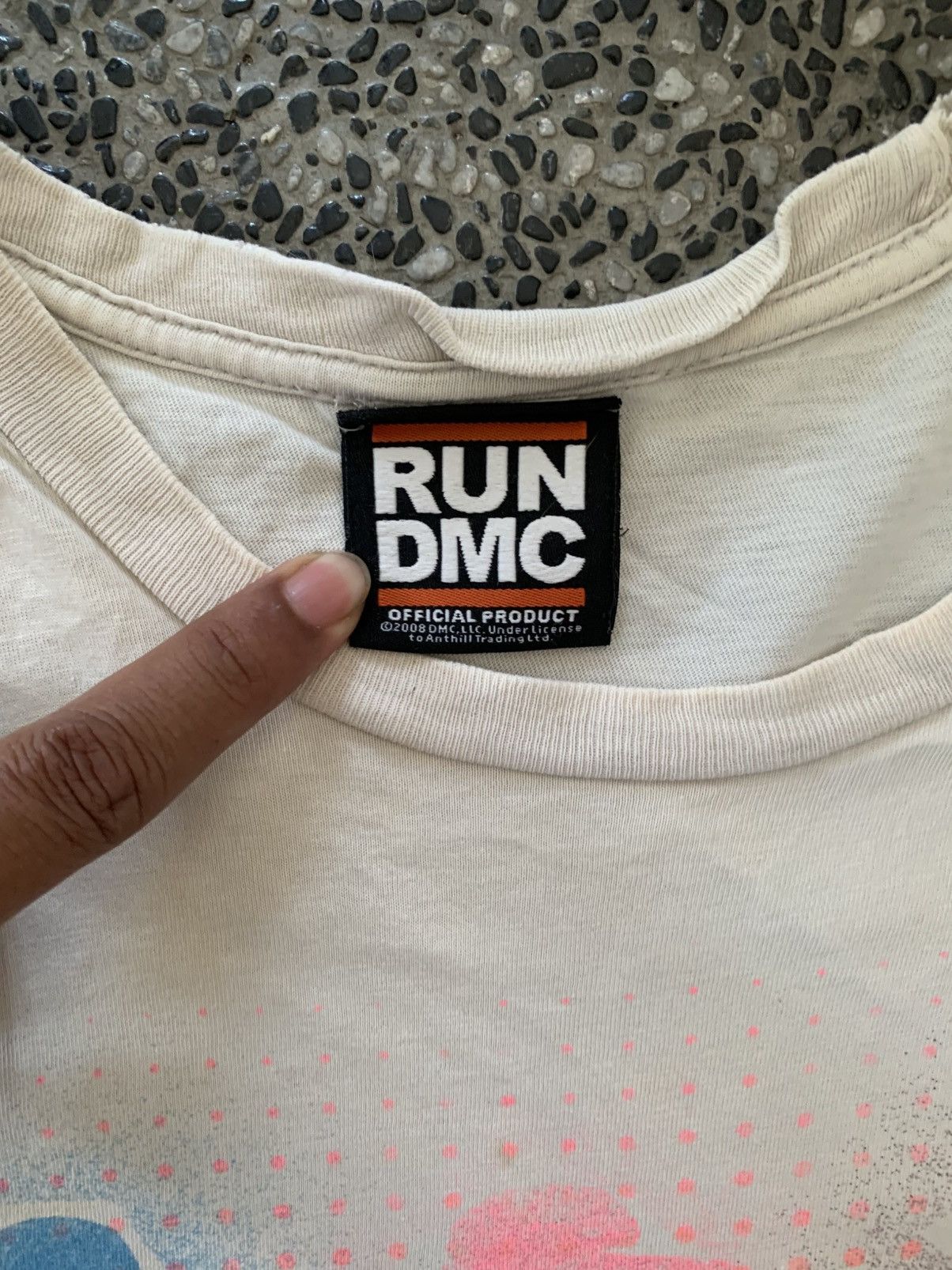 RUN DMC Vintage RUN DMC Hip Hop T shirt Size US L / EU 52-54 / 3 - 7 Thumbnail