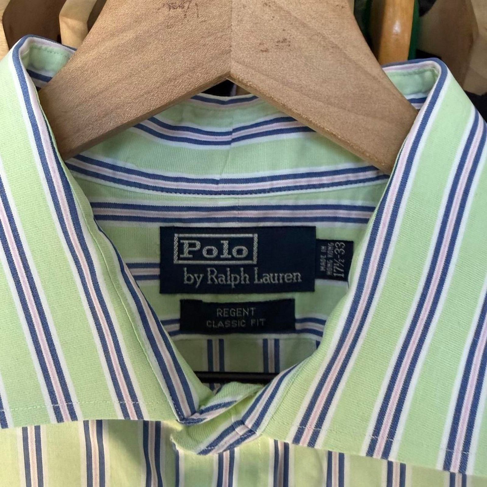 Polo Ralph Lauren Vintage polo ralph lauren stripped button down shirt Size US XL / EU 56 / 4 - 5 Thumbnail
